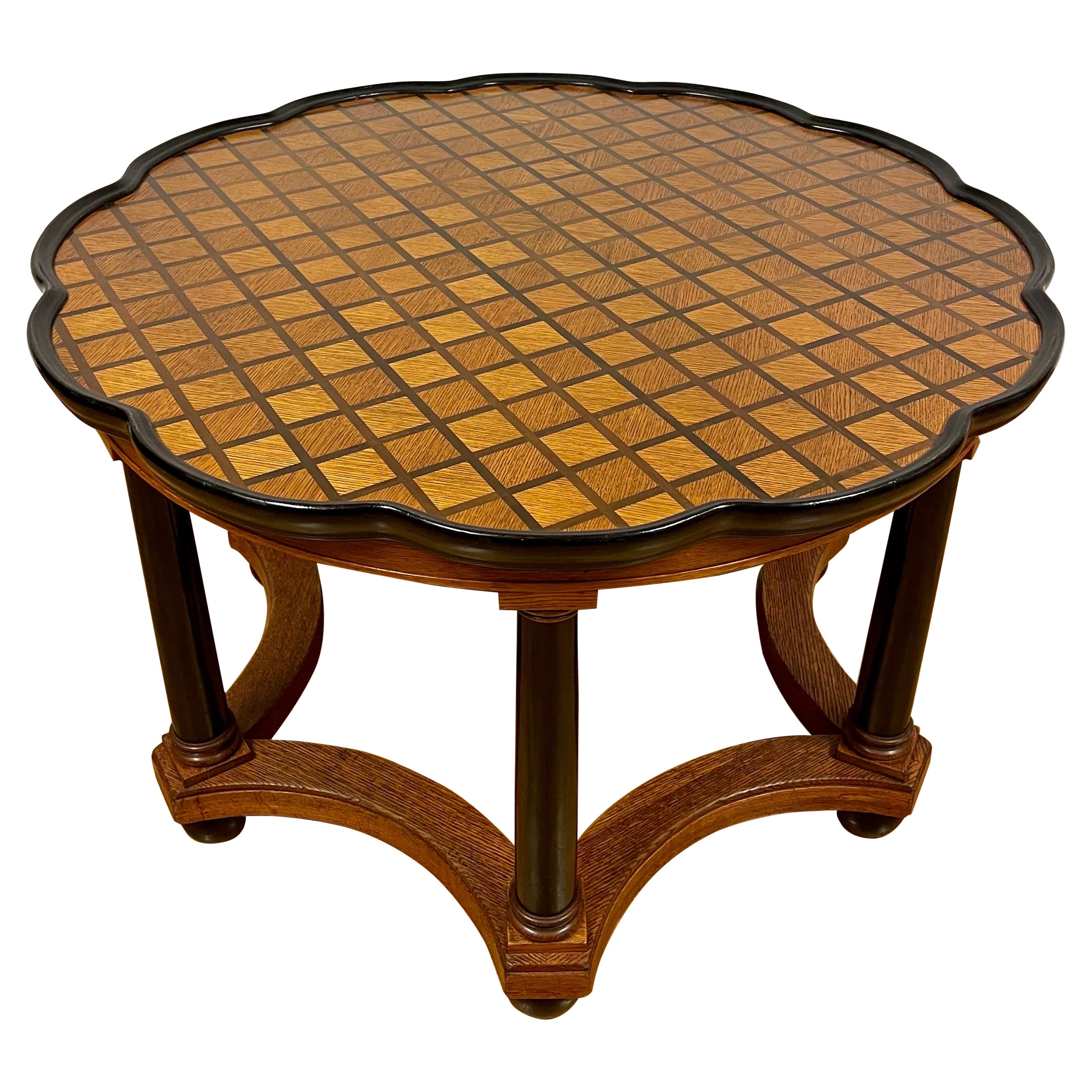 Swedish Art Deco Coffee Table Attributed to David Blomberg Nordiska Kompaniet NK