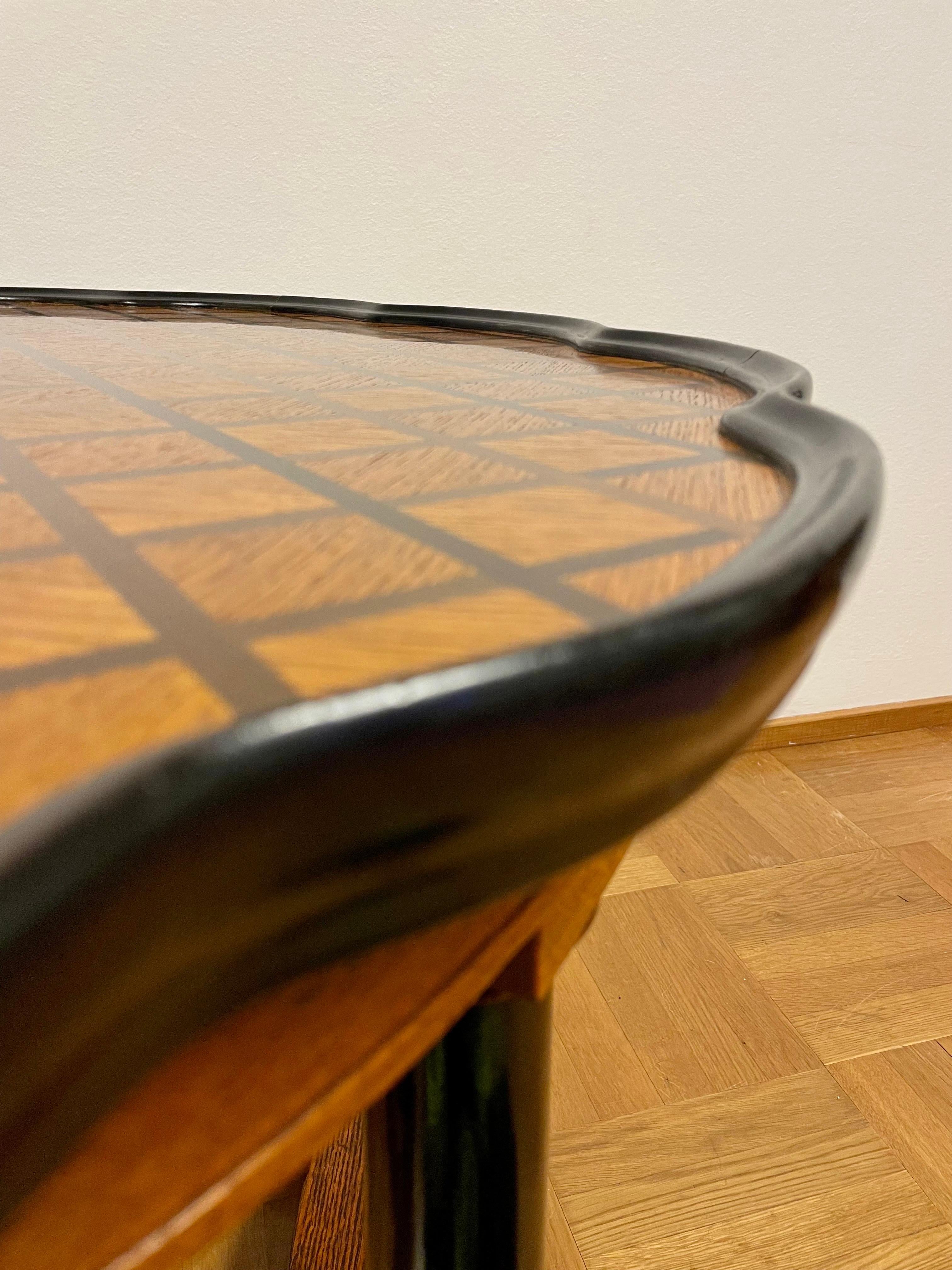 Swedish Art Deco Coffee Table Attributed to David Blomberg Nordiska Kompaniet NK For Sale 1