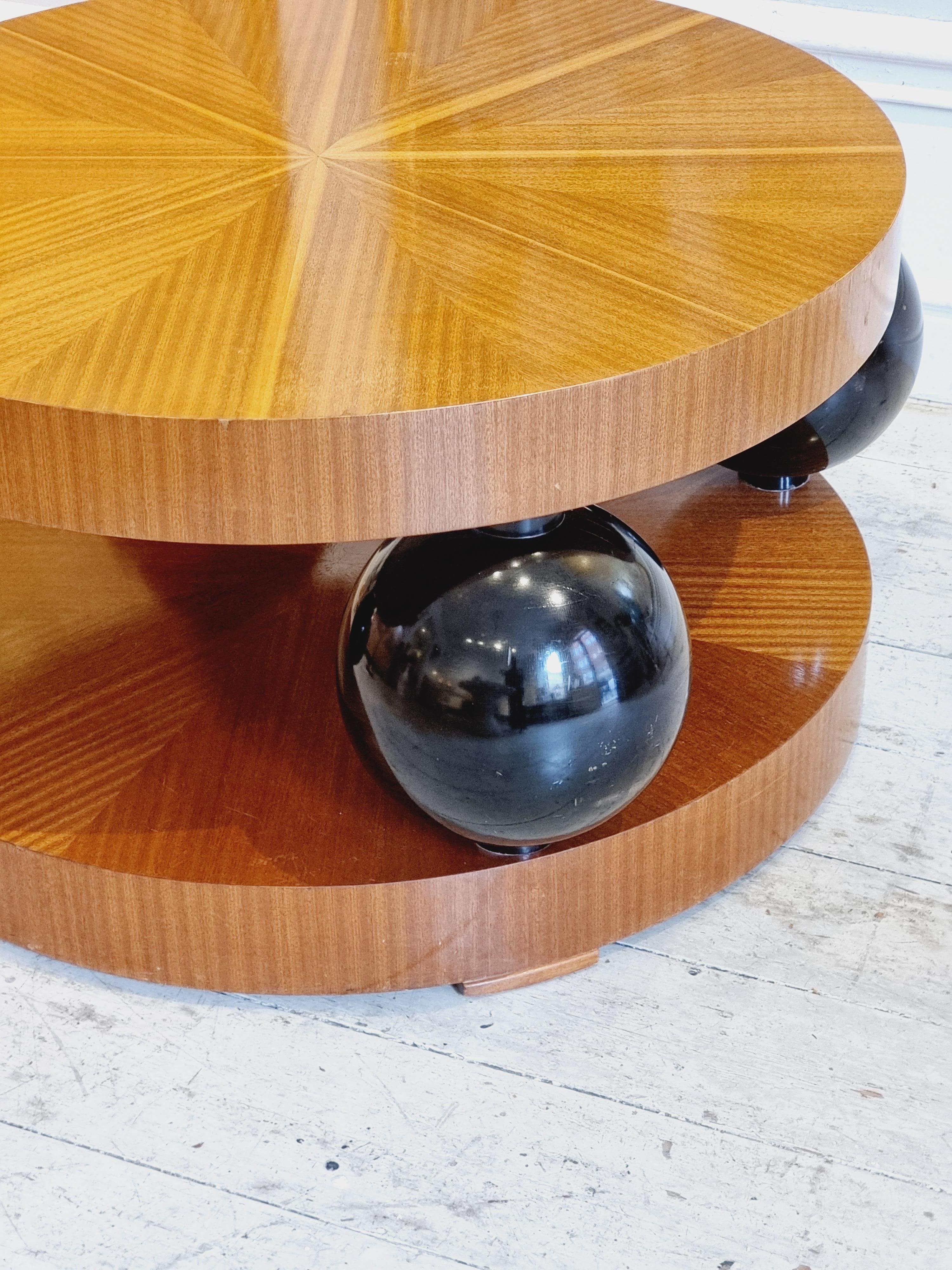 Swedish Art Deco, Coffee Table designed by Johan Eriksson, Reiners Mjölby 1940s For Sale 2