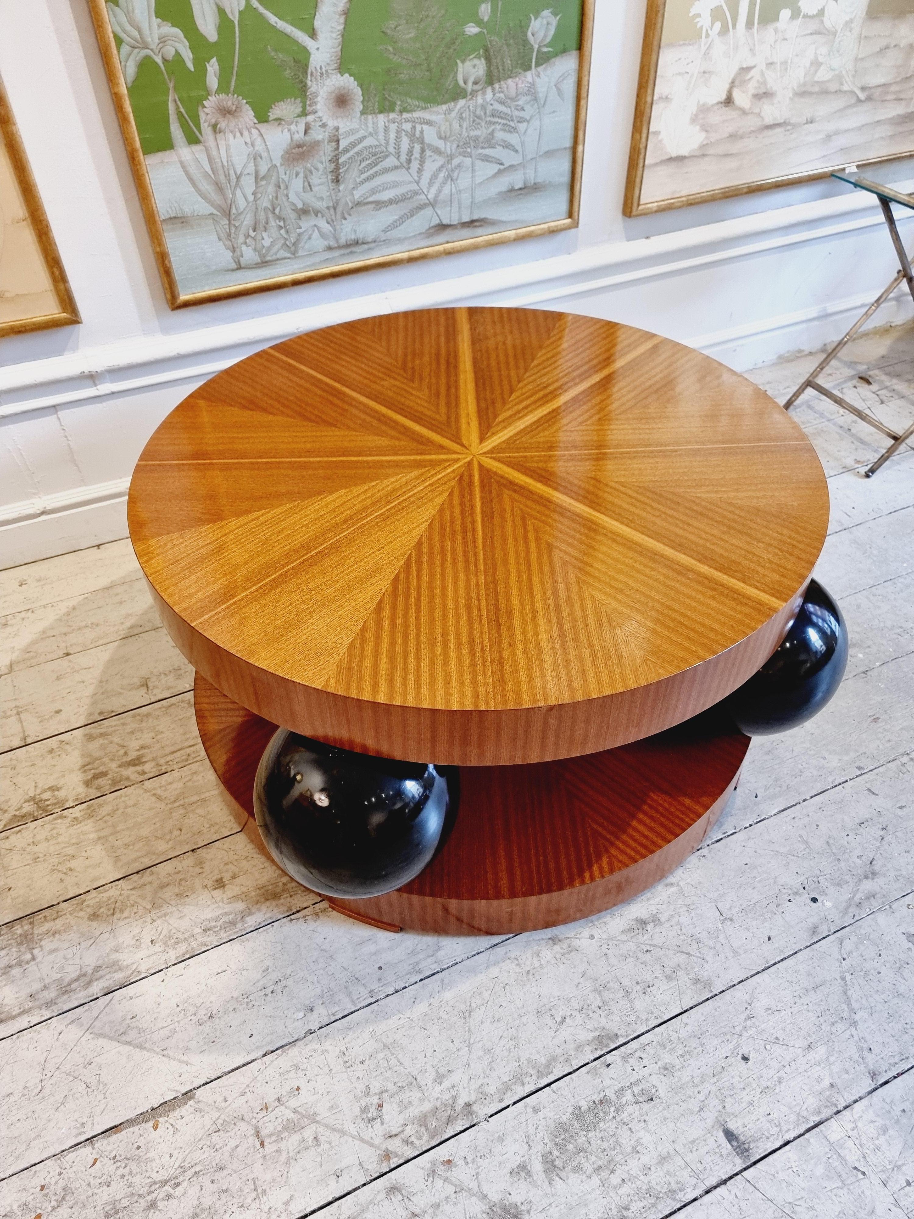 Swedish Art Deco, Coffee Table designed by Johan Eriksson, Reiners Mjölby 1940s For Sale 3