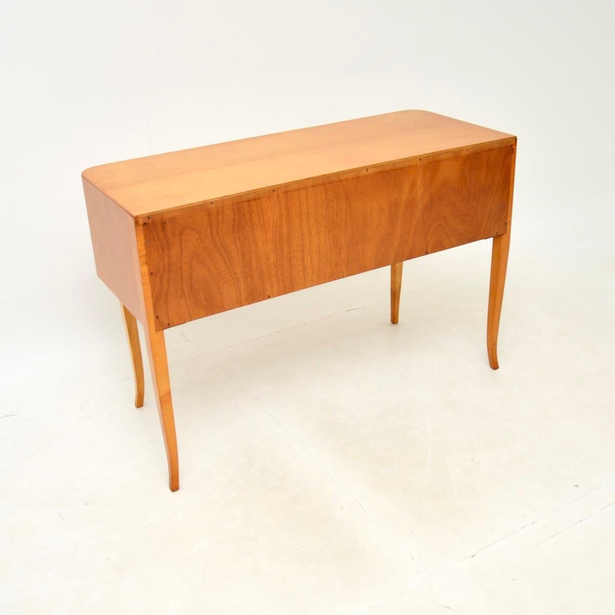 Swedish Art Deco Desk in Satin Birch 2