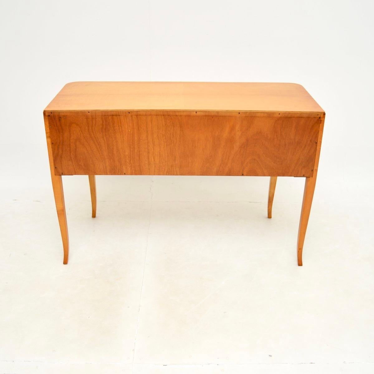 Swedish Art Deco Desk in Satin Birch 3