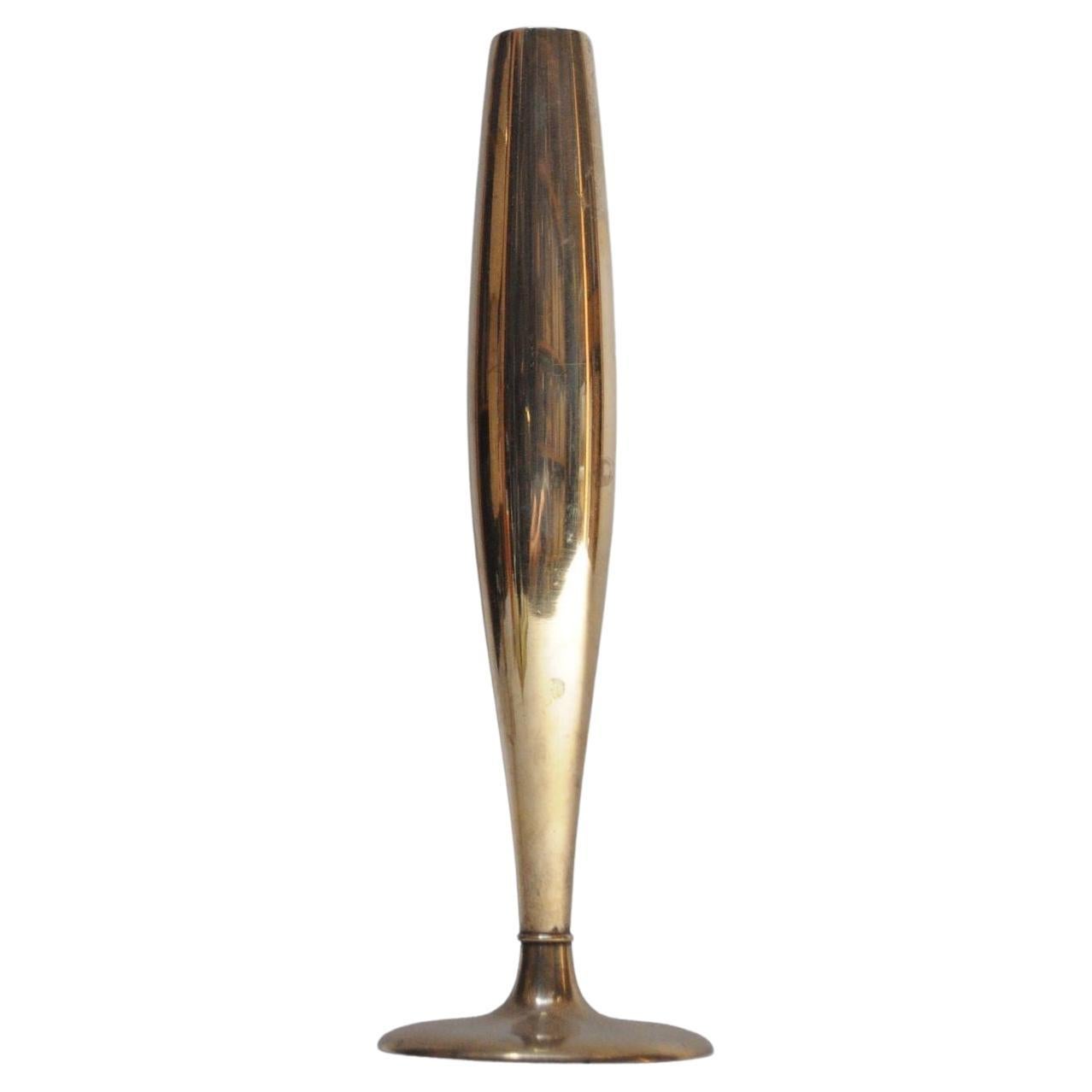 Jarrón sueco Art Decó Dirigold Goldware Bud