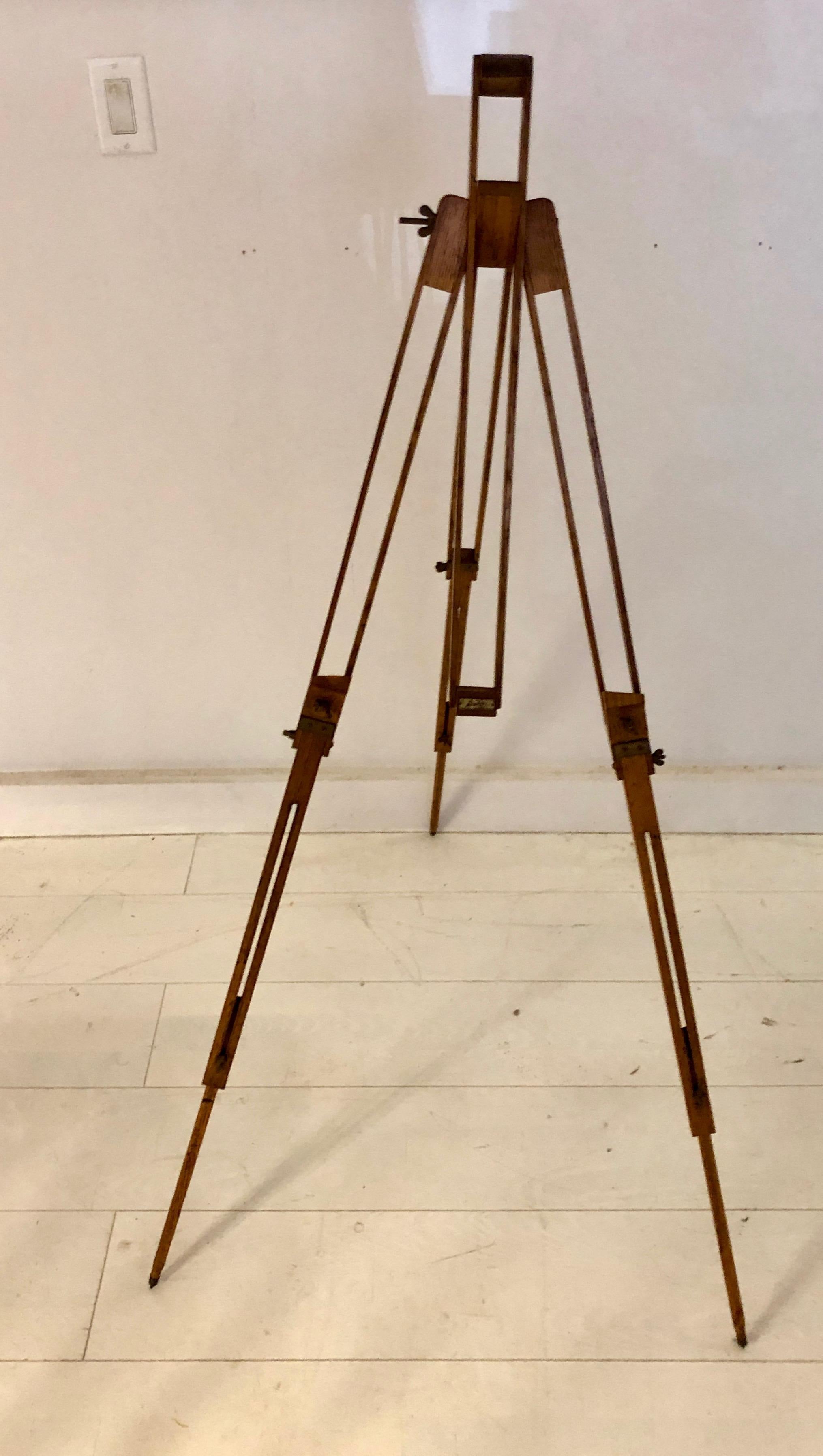 Brass Swedish Art Deco Easel