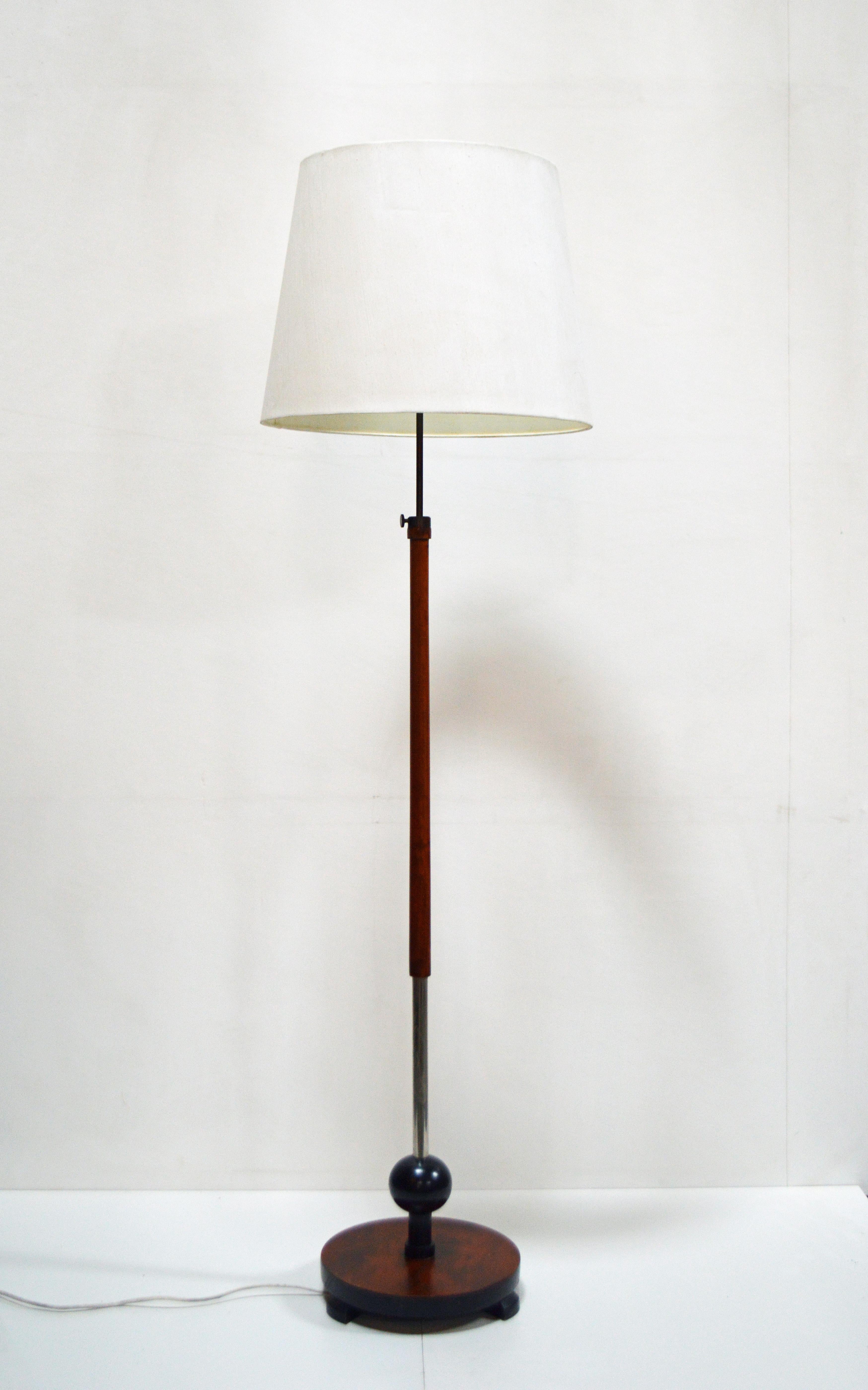 Mid-20th Century Swedish Art Deco Funkis Floor Lamp