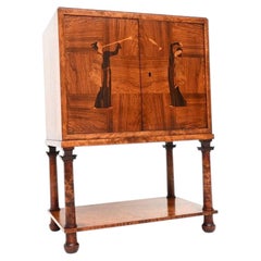 Swedish Art Deco Inlaid Cabinet
