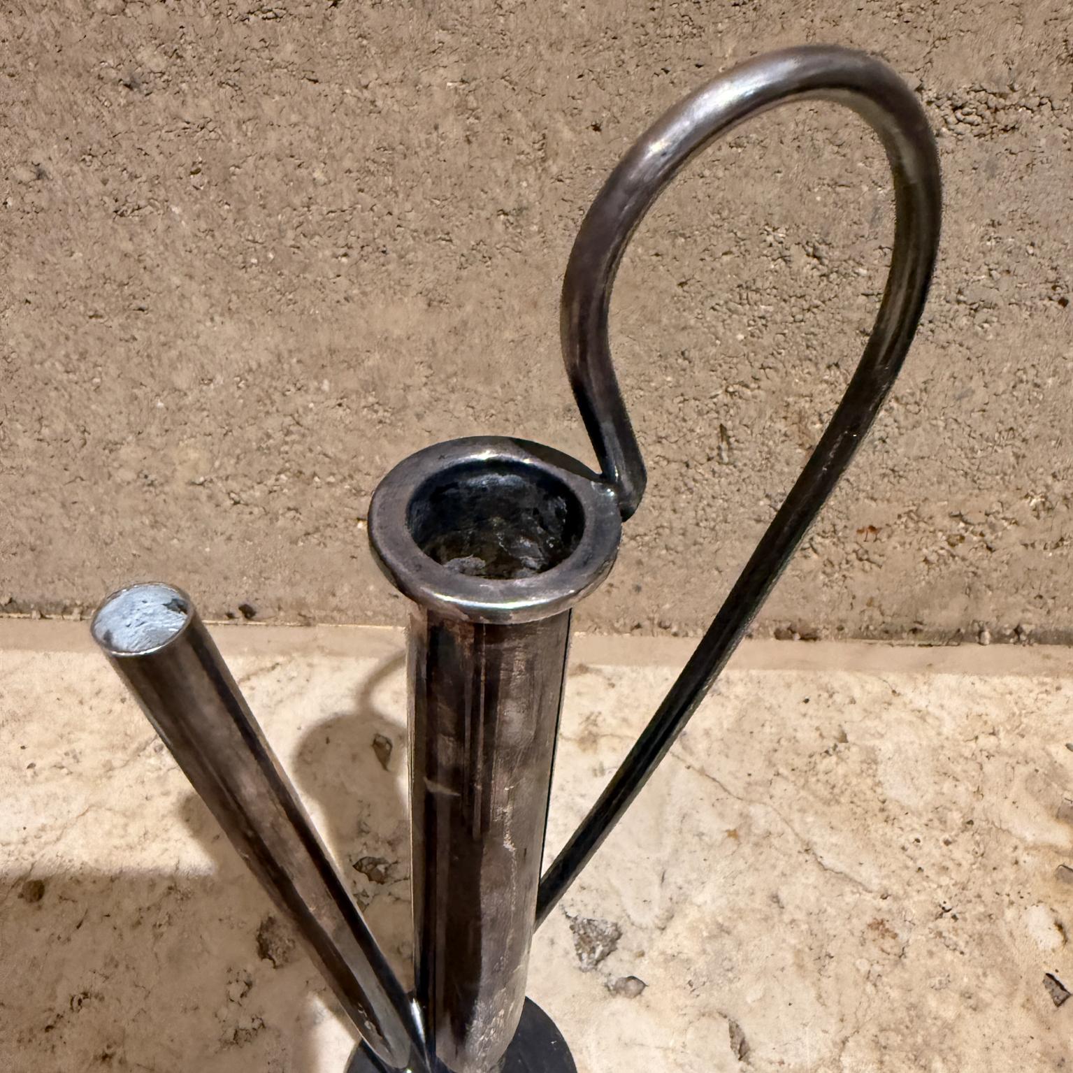 Jug Vase suédois Art Déco Plaqué Argent 1930's  Art déco en vente 6