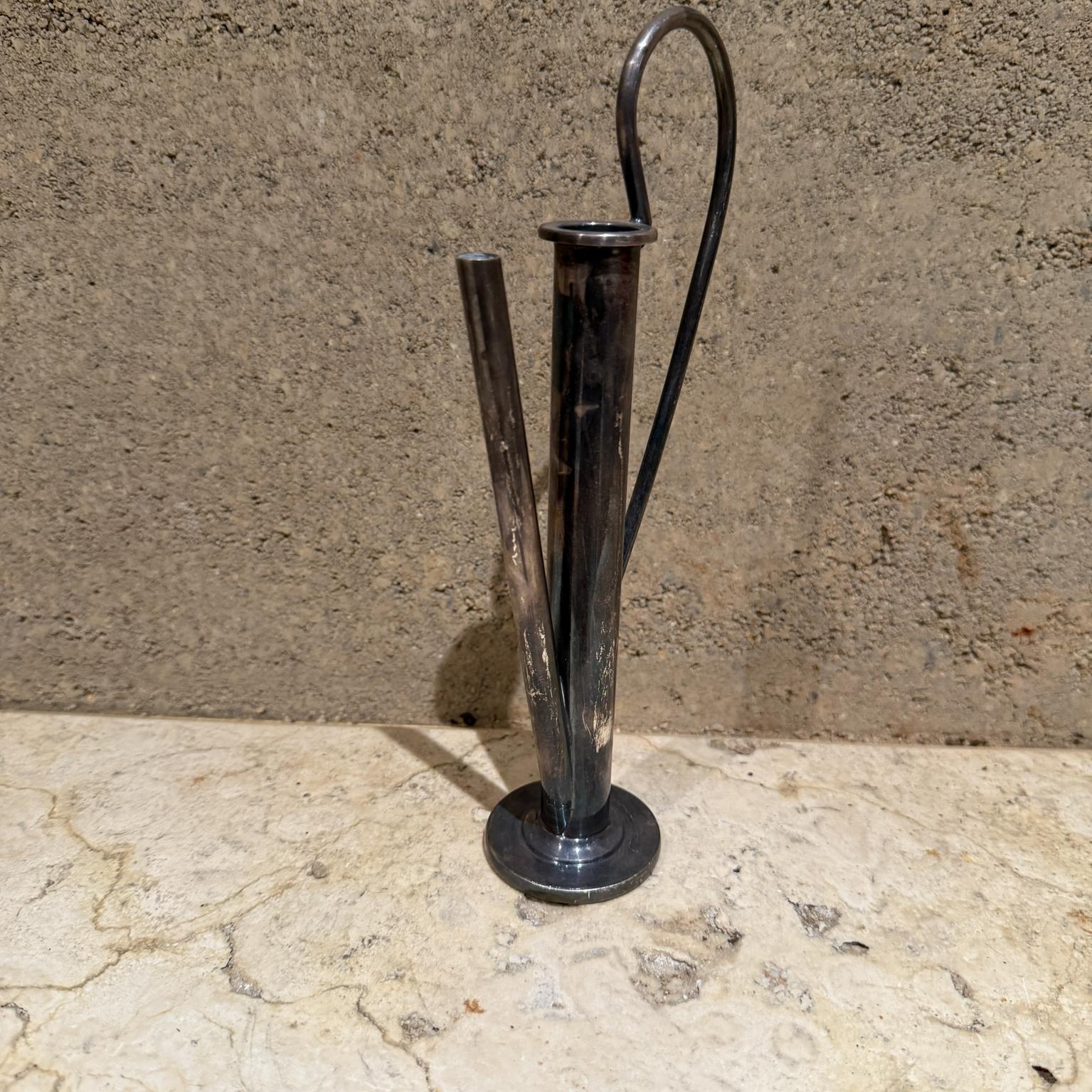 Suédois Jug Vase suédois Art Déco Plaqué Argent 1930's  Art déco en vente