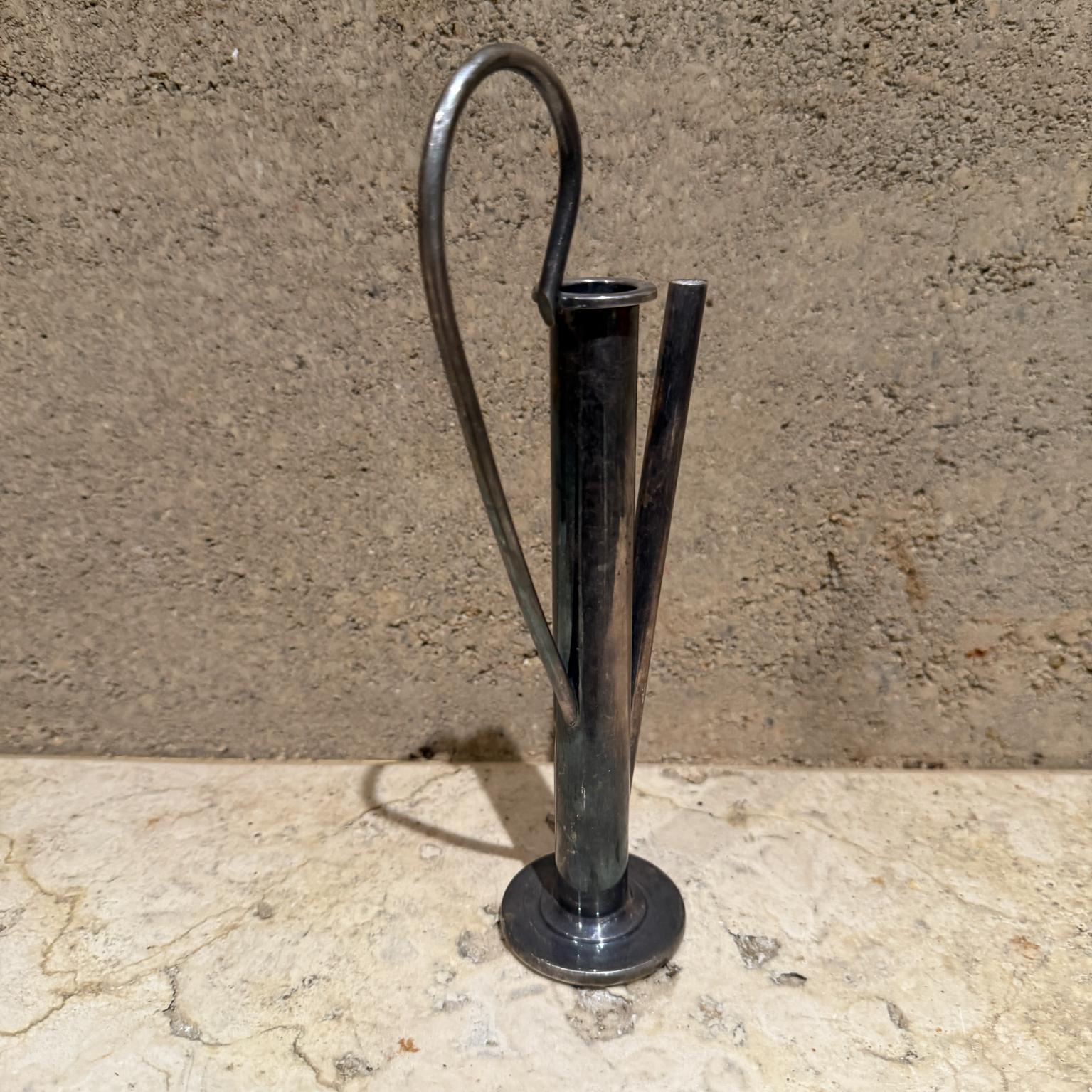 Jug Vase suédois Art Déco Plaqué Argent 1930's  Art déco en vente 1