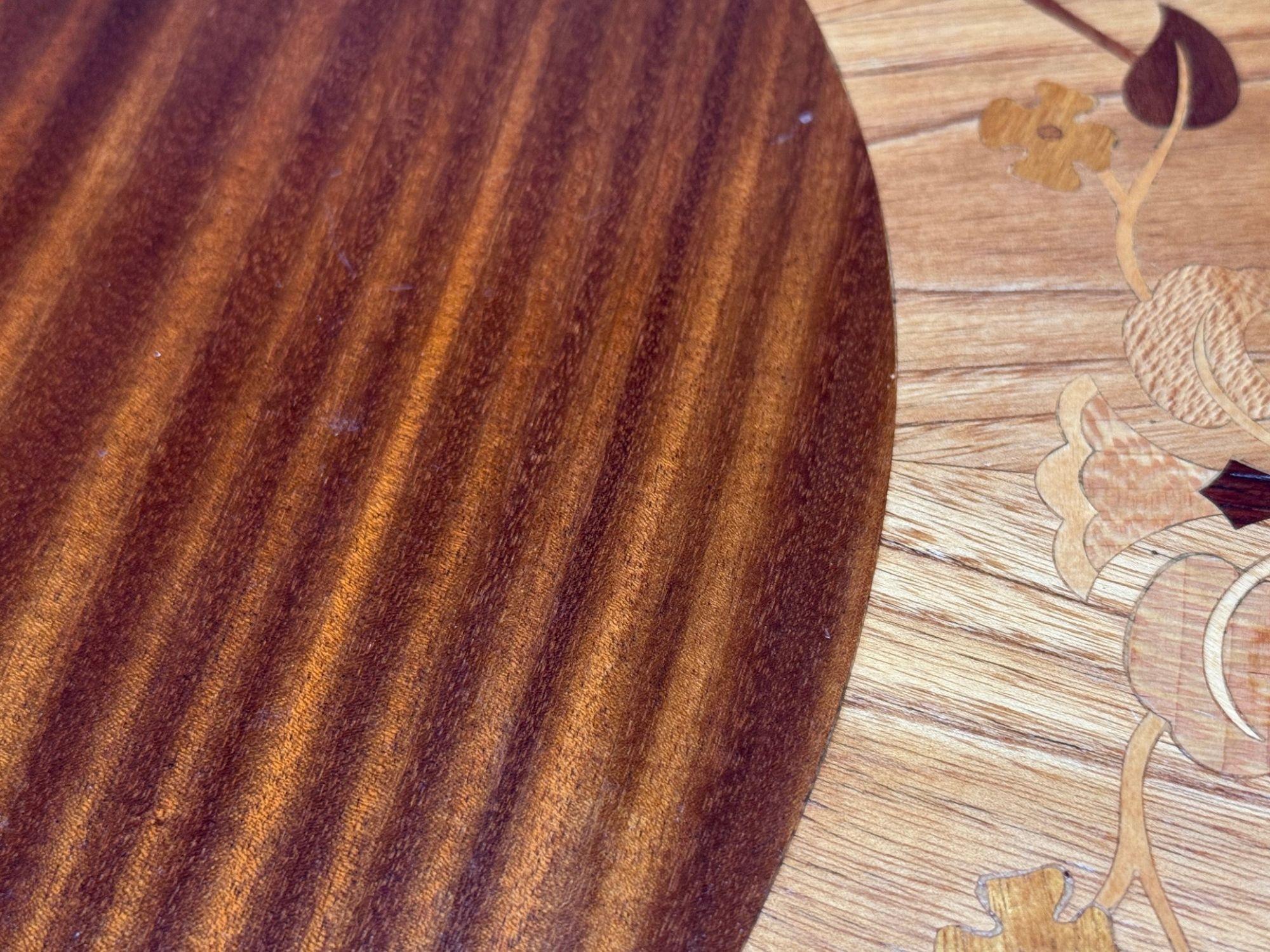 Swedish Art Deco, Marquetry Inlay, Wood, Center Table, Sweden, 1930s For Sale 6