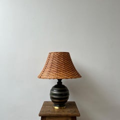 Swedish Art Deco Metal Table Lamp