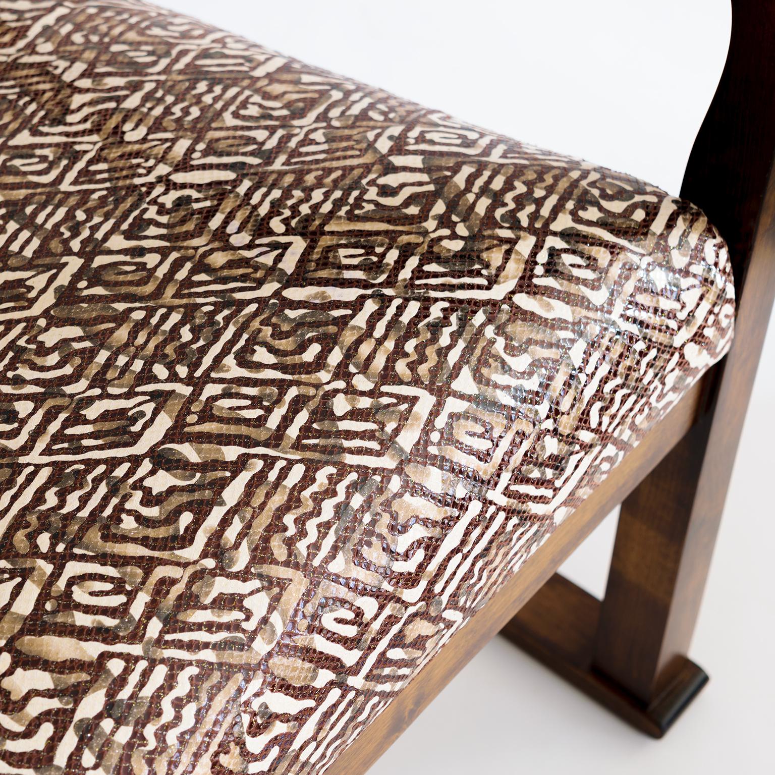 Swedish Art Deco, Modernist Armchair, Axel Larsson SFM Bodafors, 1930 In Good Condition For Sale In New York, NY