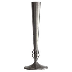 Schwedische Trompetenvase aus Zinn im Art déco-Stil von GAB Guldsmedsaktiebolaget, datiert 1935