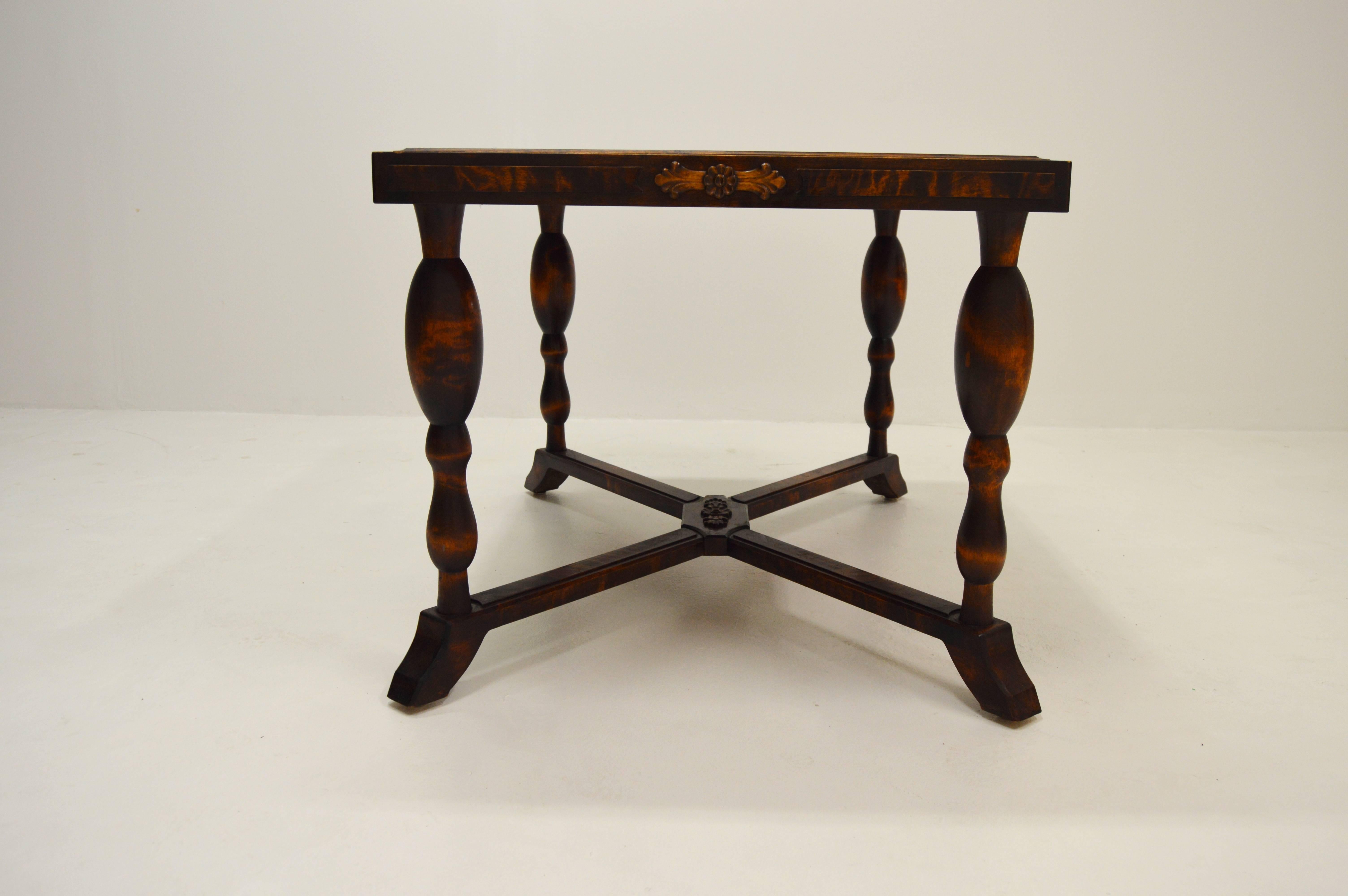 Swedish Art Deco Table from Kocks Snickerifabriker Trelleborg 3