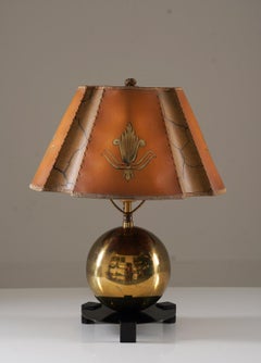 Swedish Art Deco Table Lamp by Corona