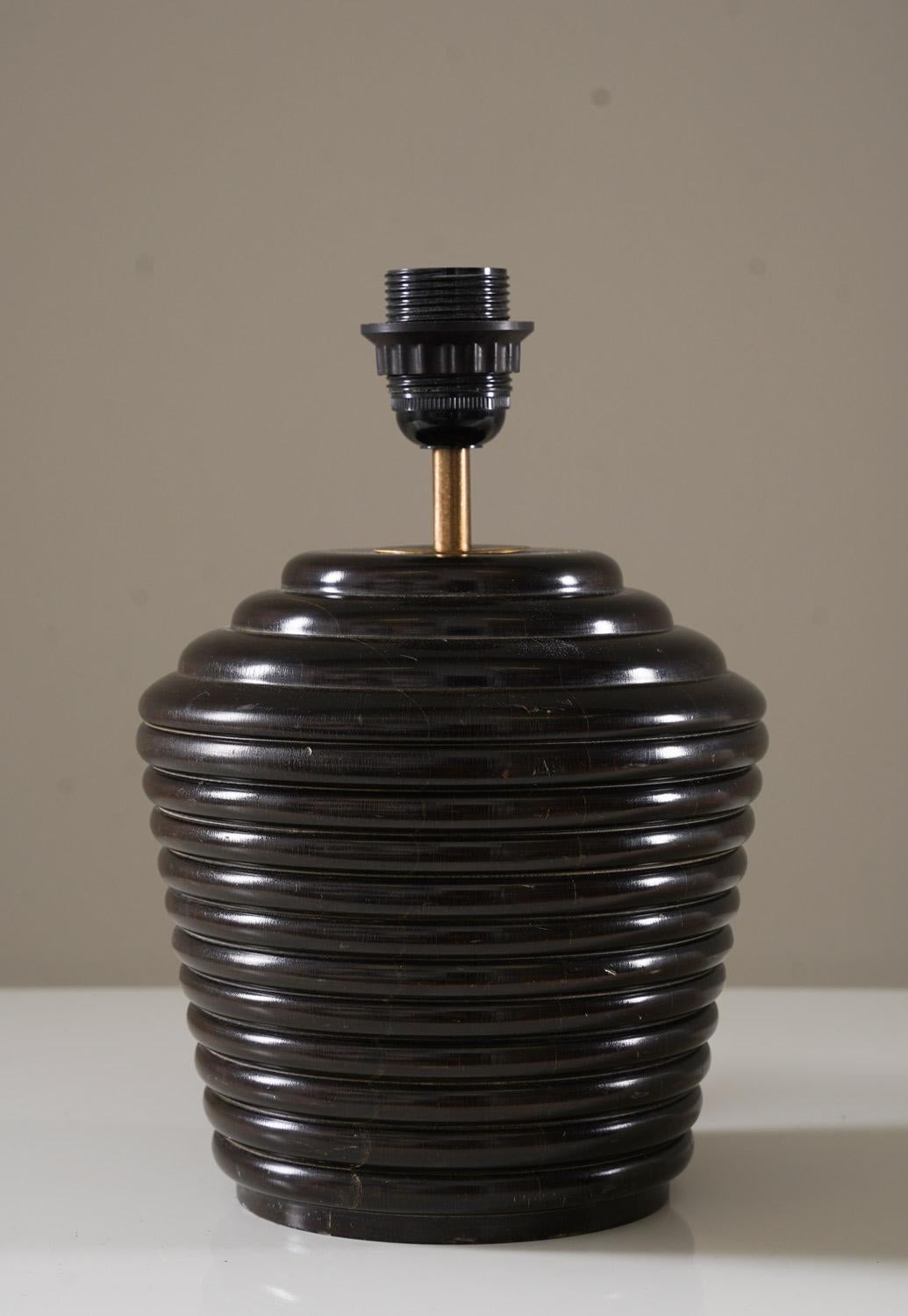 Scandinave moderne Lampe de table Art déco suédoise en vente