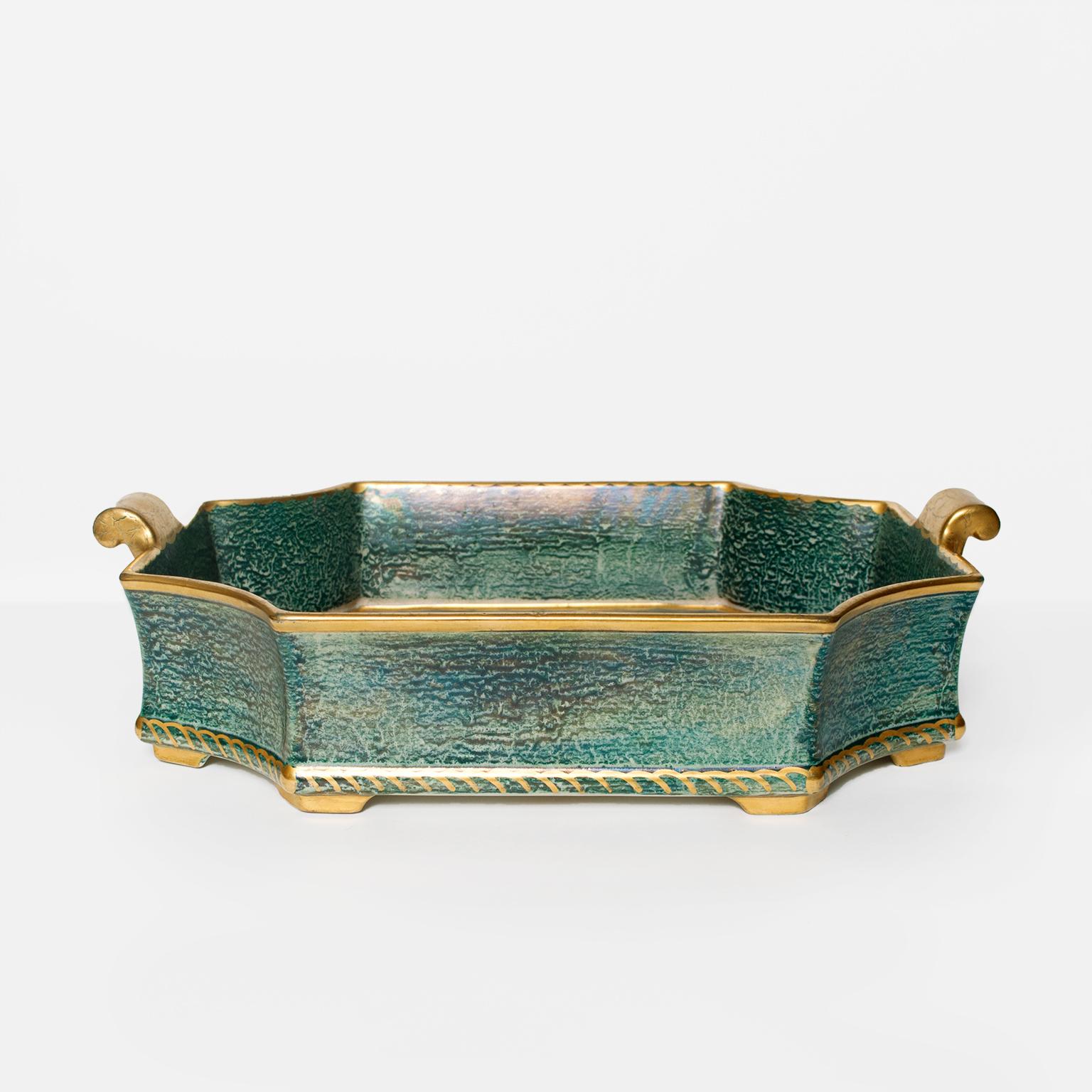 Swedish Art Deco Tray / Bowl by Josef Ekberg, Gustavsberg (Art déco)