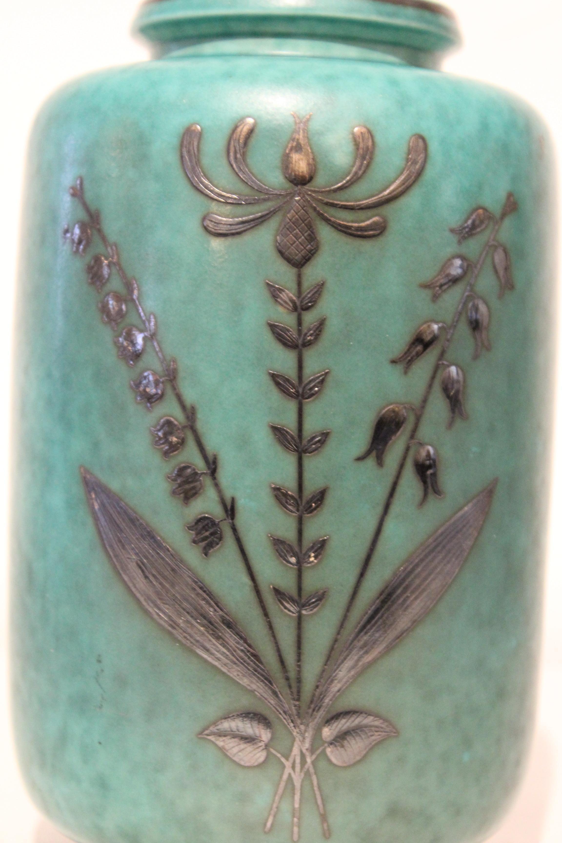Swedish Art Deco Vase by Argenta In Good Condition In New York, NY