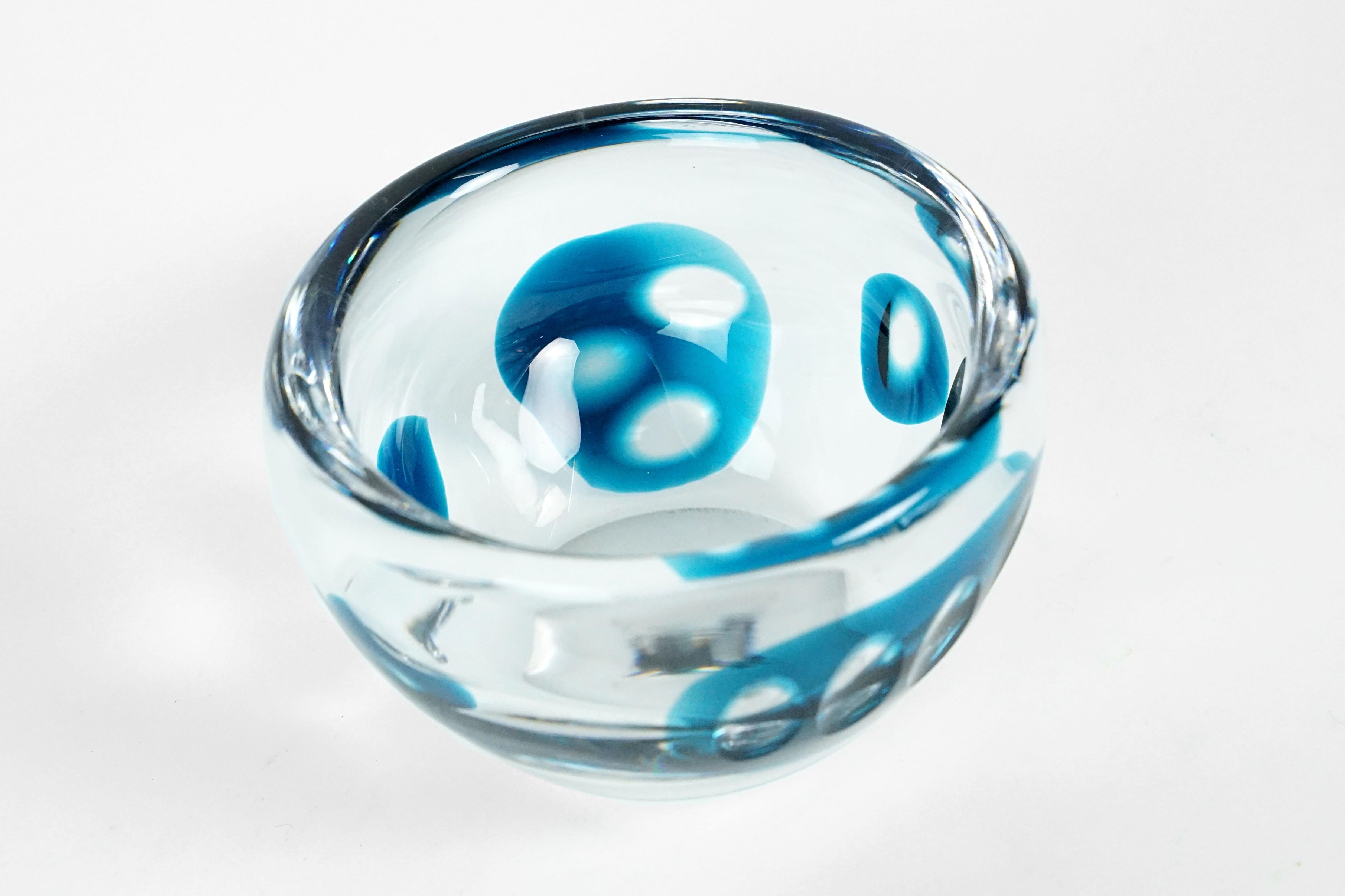 swedish glass bowl