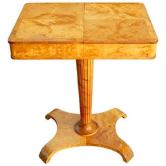 Swedish Art Moderne Side Table-Sewing Table-Axel Larsson for Bodafors, 1940s