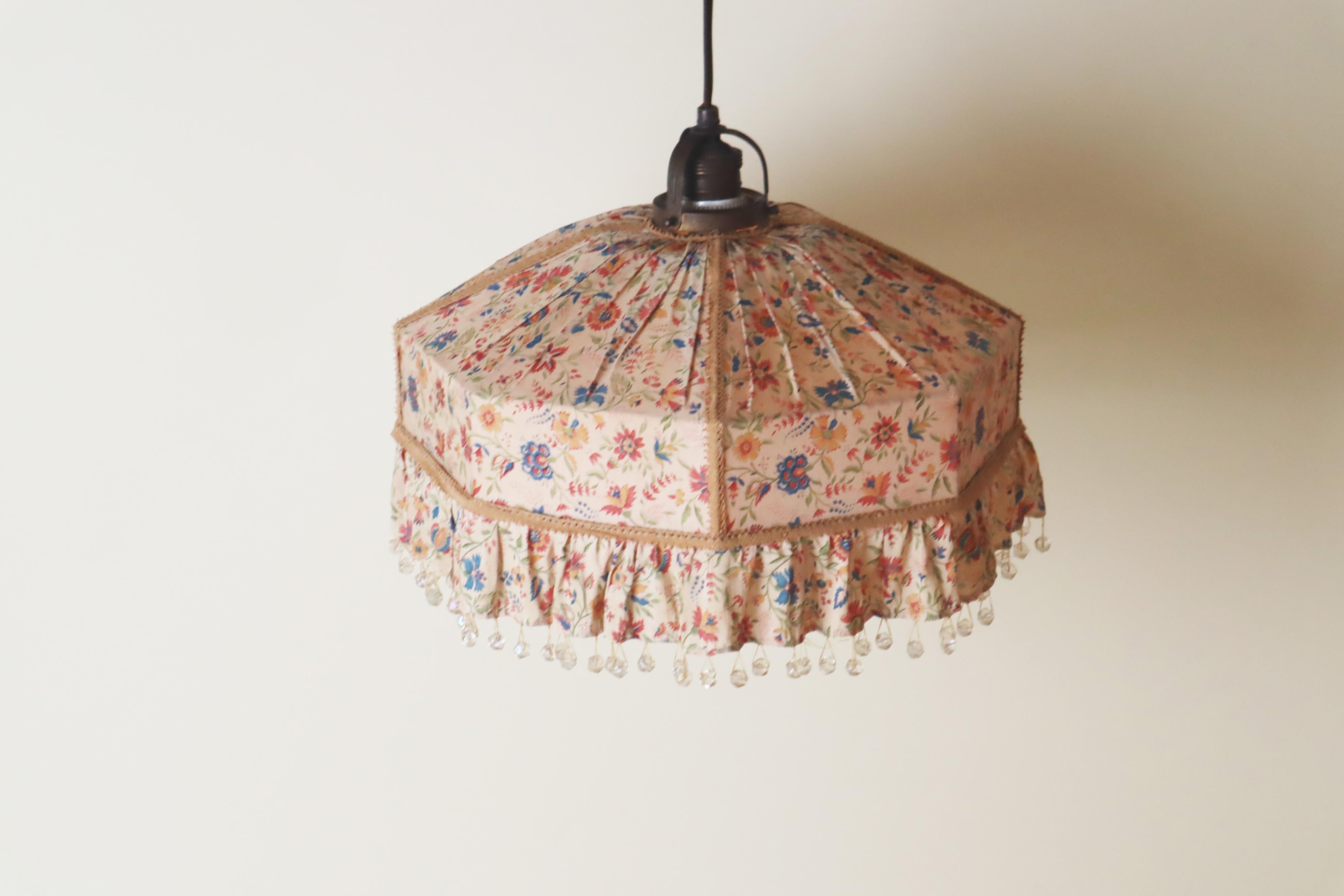 Early 20th Century Swedish Art Nouveau Counterweight Pendant in the Style of Josef Frank For Sale