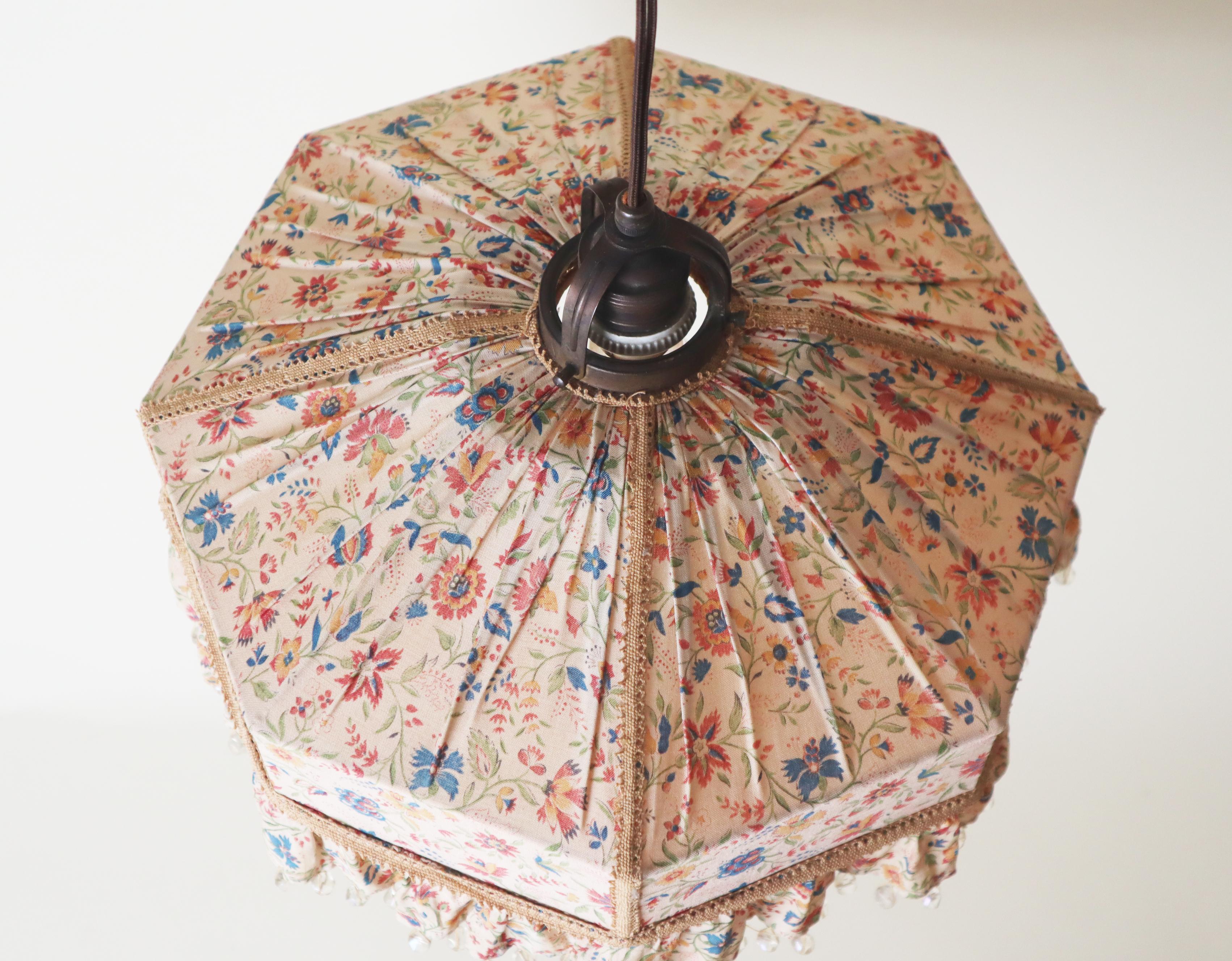 Swedish Art Nouveau Counterweight Pendant in the Style of Josef Frank For Sale 2