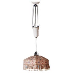 Swedish Art Nouveau Counterweight Pendant in the Style of Josef Frank