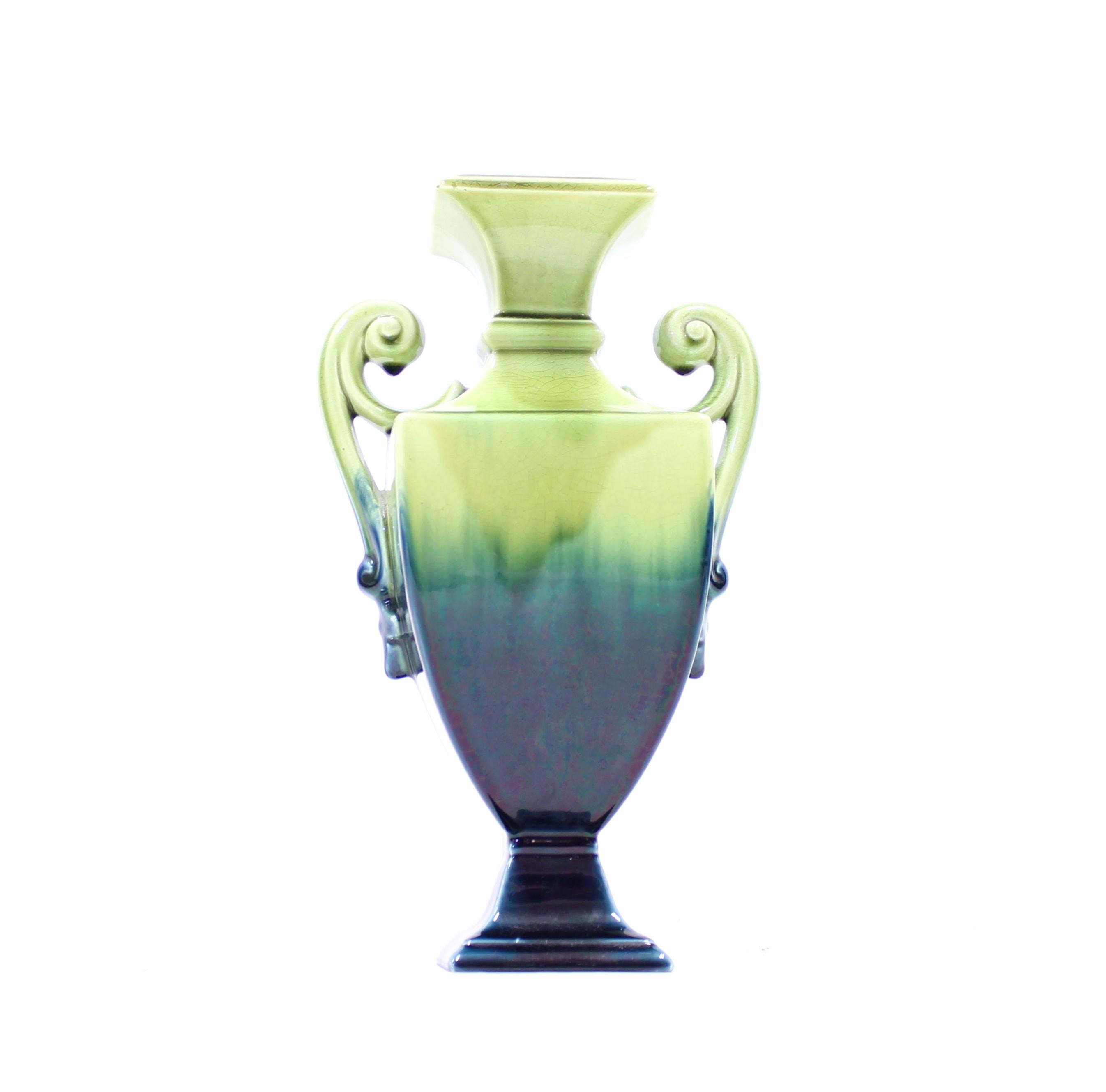 20th Century Swedish Art Nouveau Creamware Vase from Rörstrand, 1910s For Sale