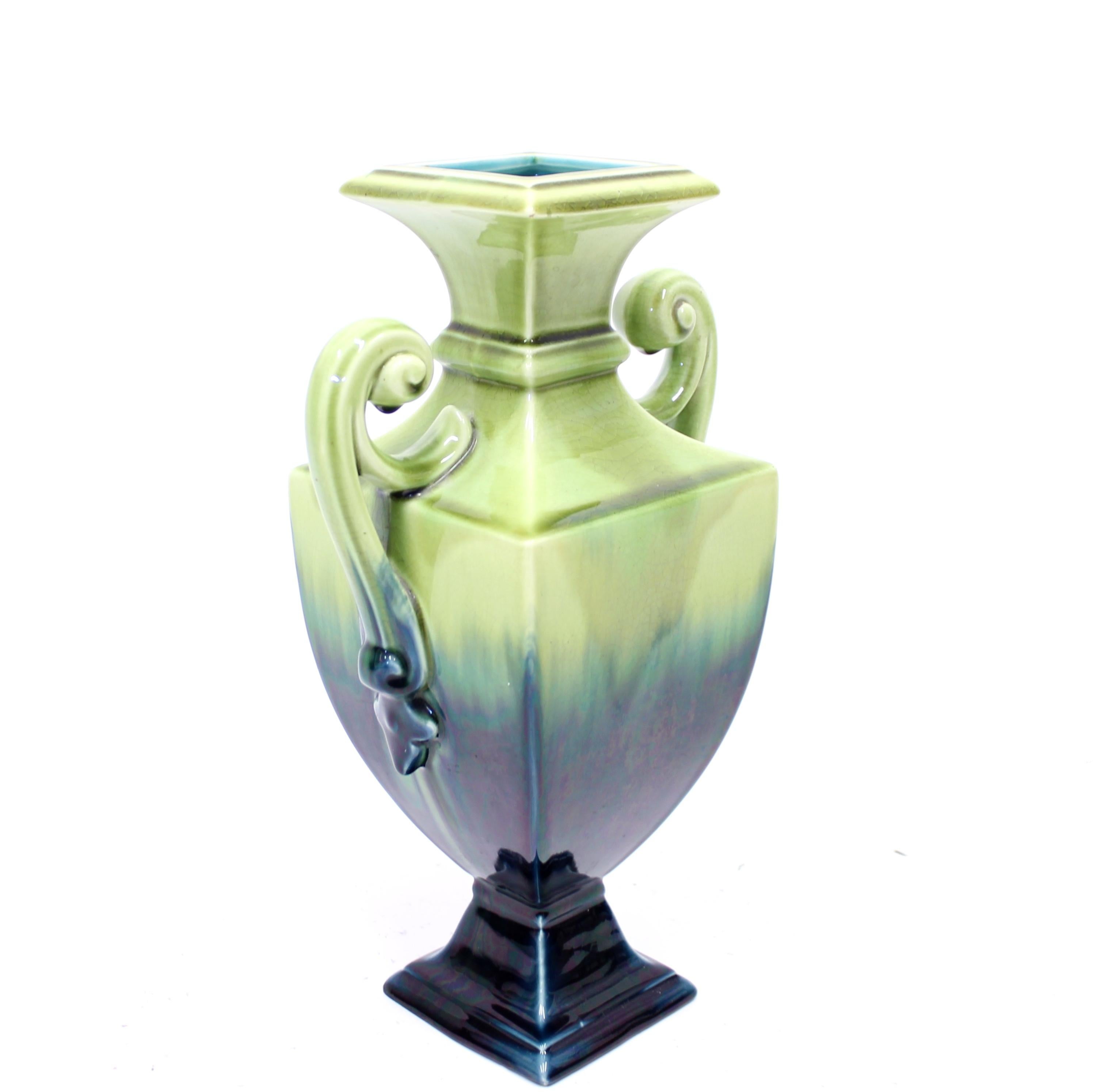 Swedish Art Nouveau Creamware Vase from Rörstrand, 1910s 1