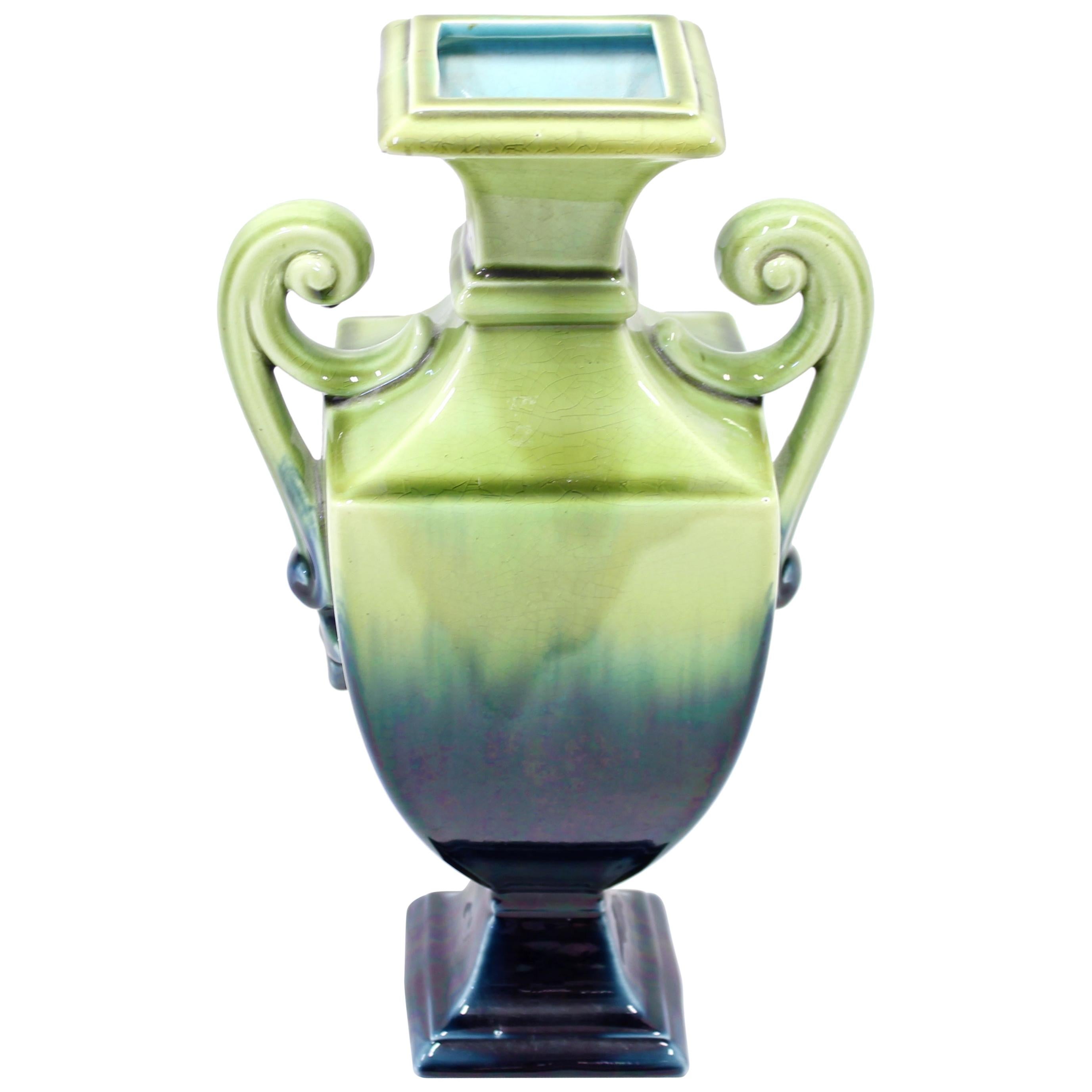 Swedish Art Nouveau Creamware Vase from Rörstrand, 1910s