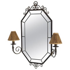 Schwedischer Jugendstil-Spiegel, CIRCA 1900