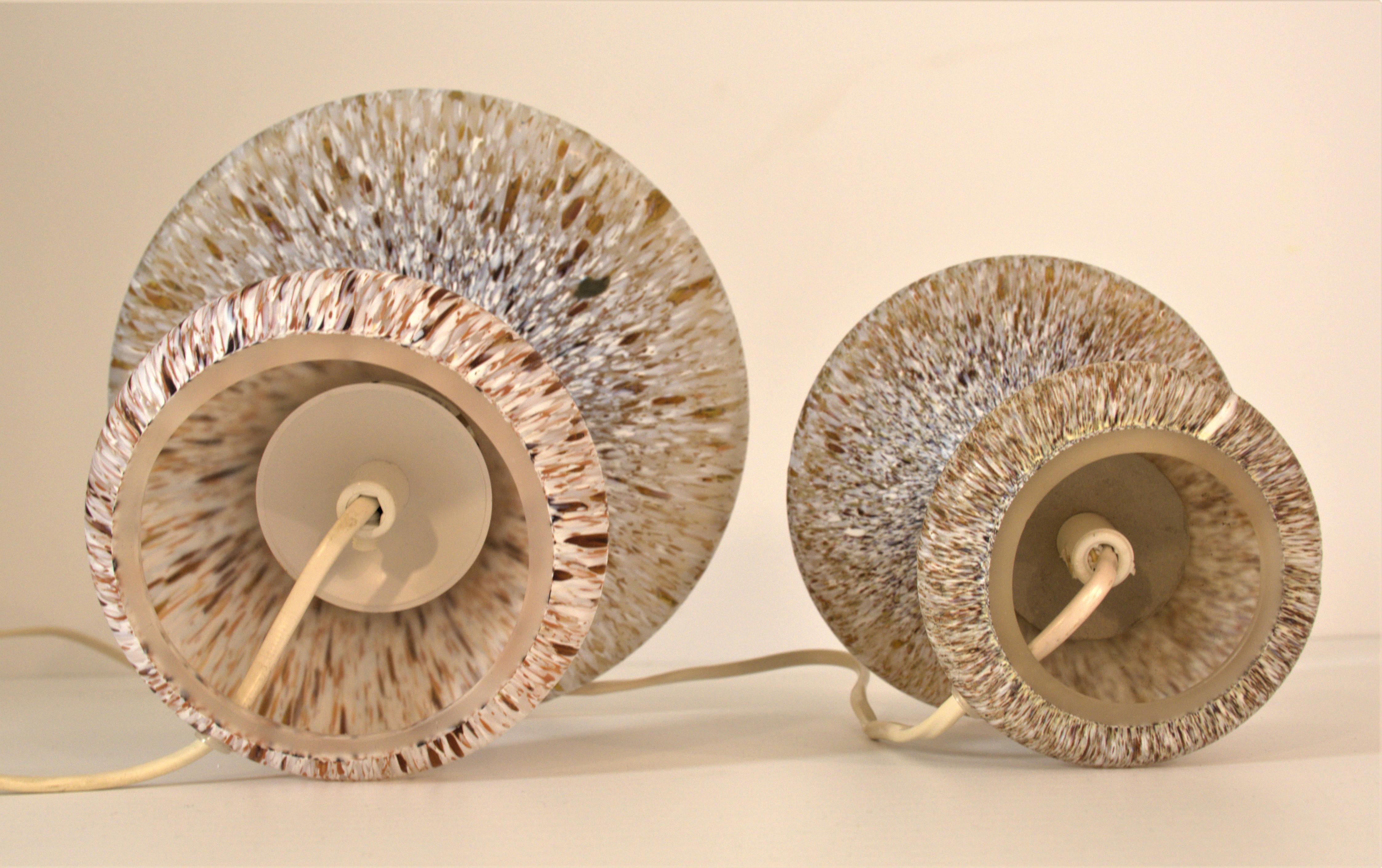 Schwedische Kunstglastischlampen in Pilzform von Monica Backström für Kosta Boda im Angebot 5