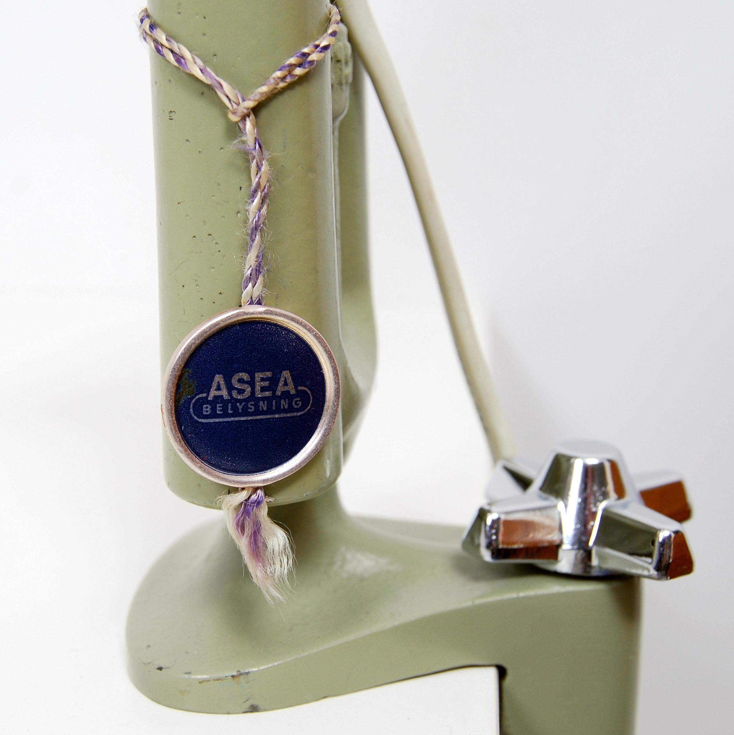 Swedish ASEA Desk Lamp, 1950s 5