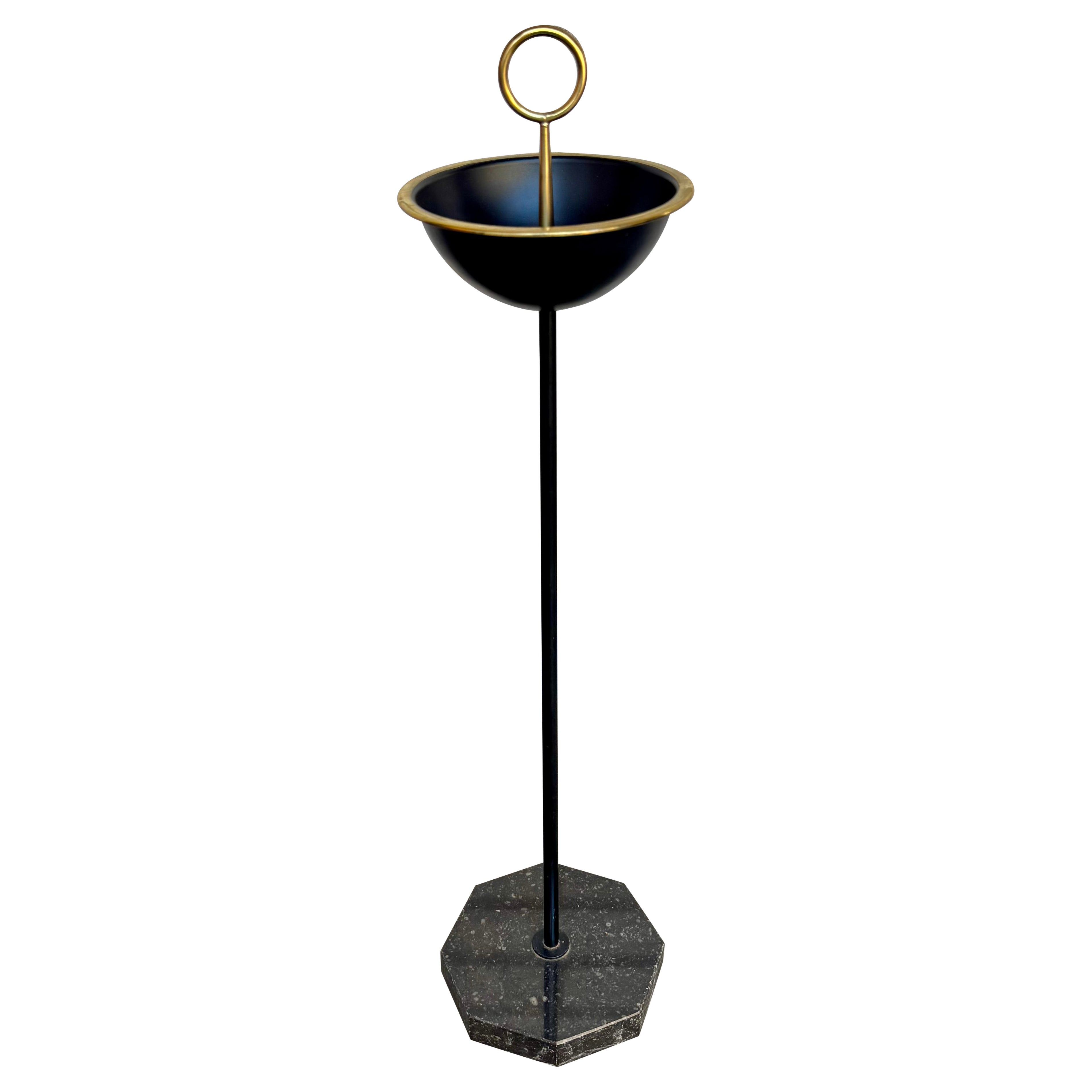 Swedish ash tray by Gunnar Ander for Ystad Metall For Sale