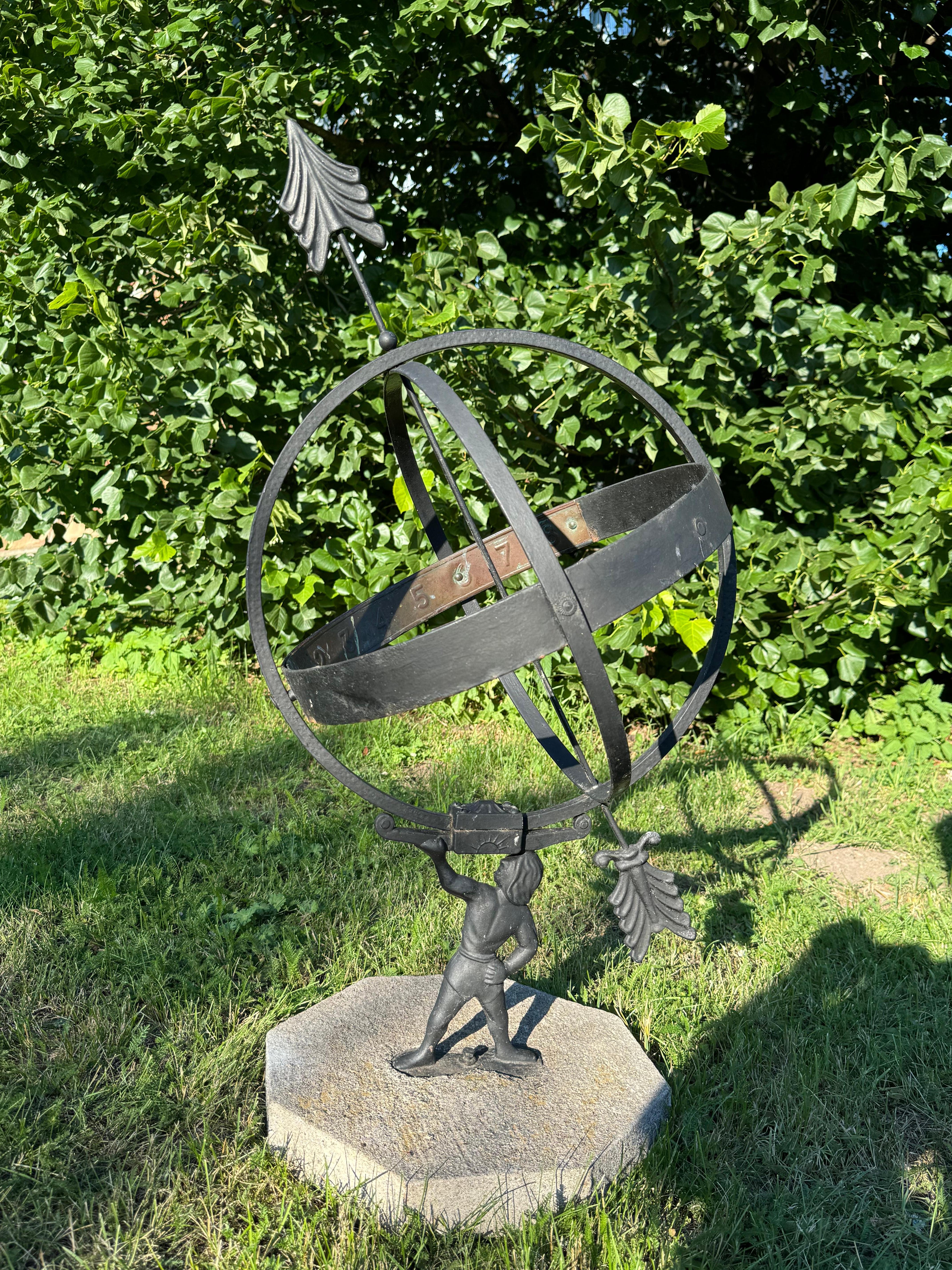 Atlante Svedese Astrologia Giardino Armillare in vendita 6