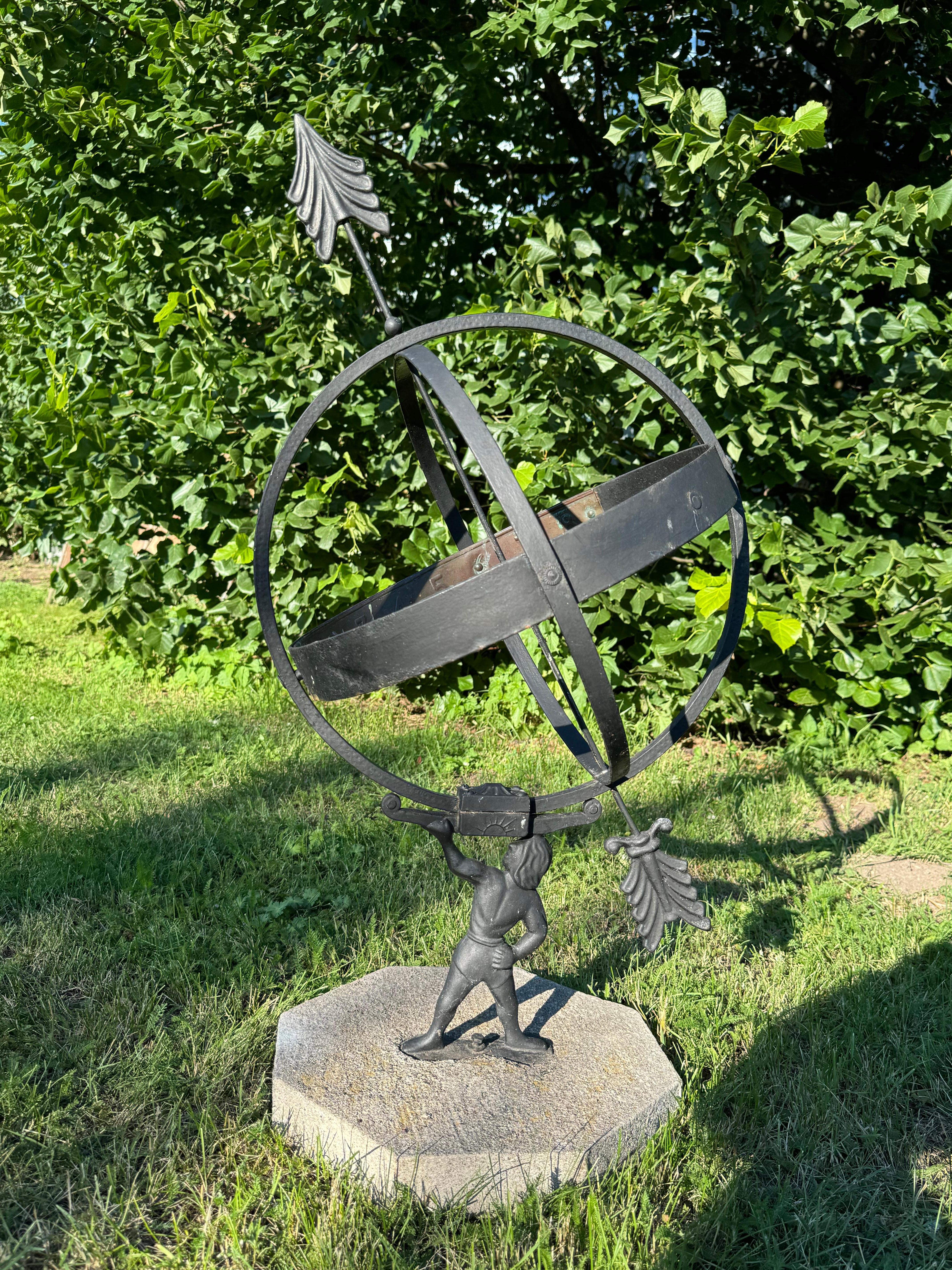 Atlante Svedese Astrologia Giardino Armillare in vendita 7