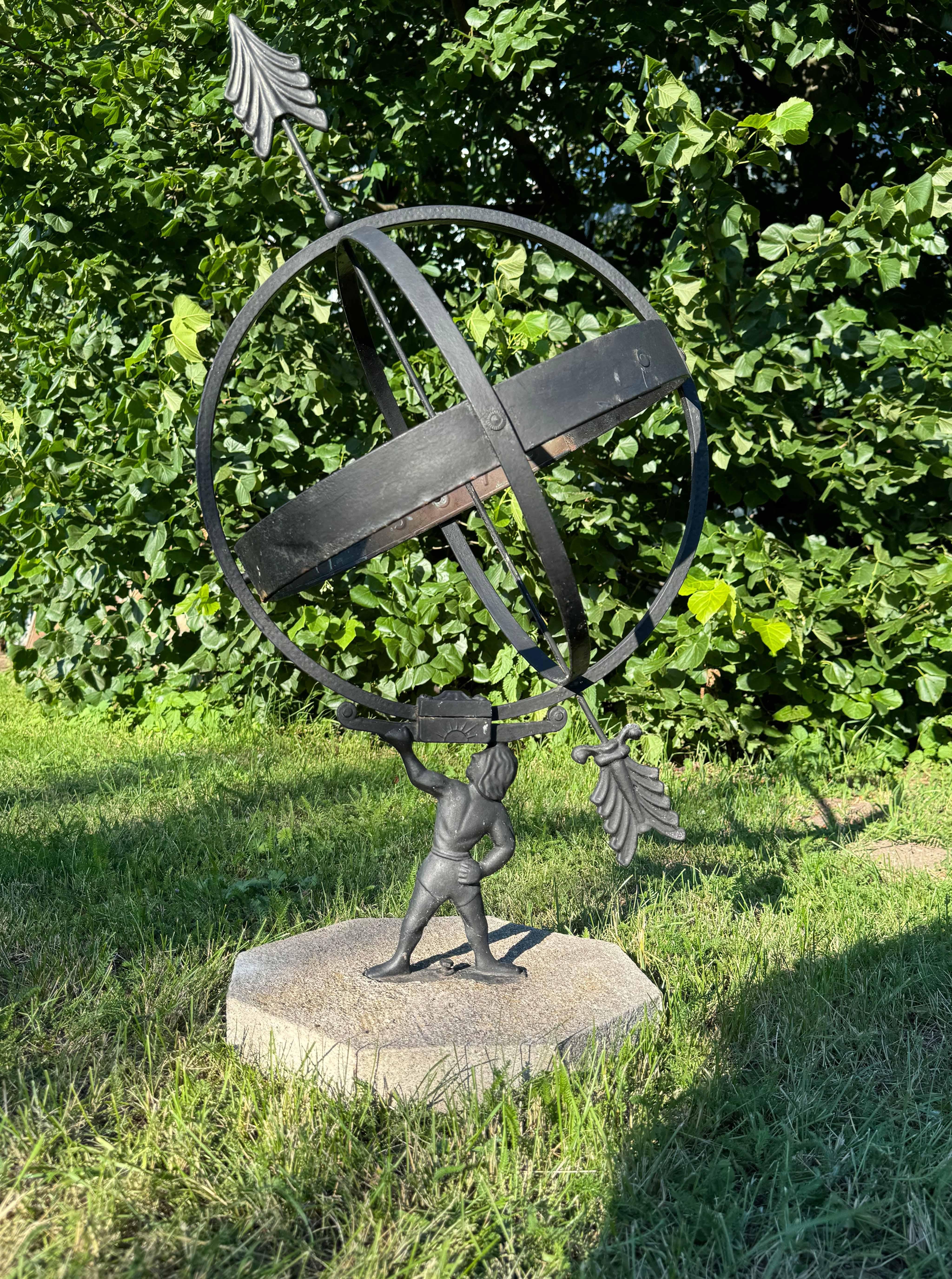 Atlante Svedese Astrologia Giardino Armillare in vendita 8