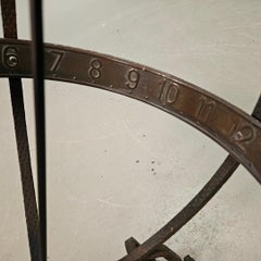 Armillaire de jardin astrologique Atlas suédois