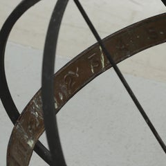 Swedish Atlas Astrology Garden Armillary