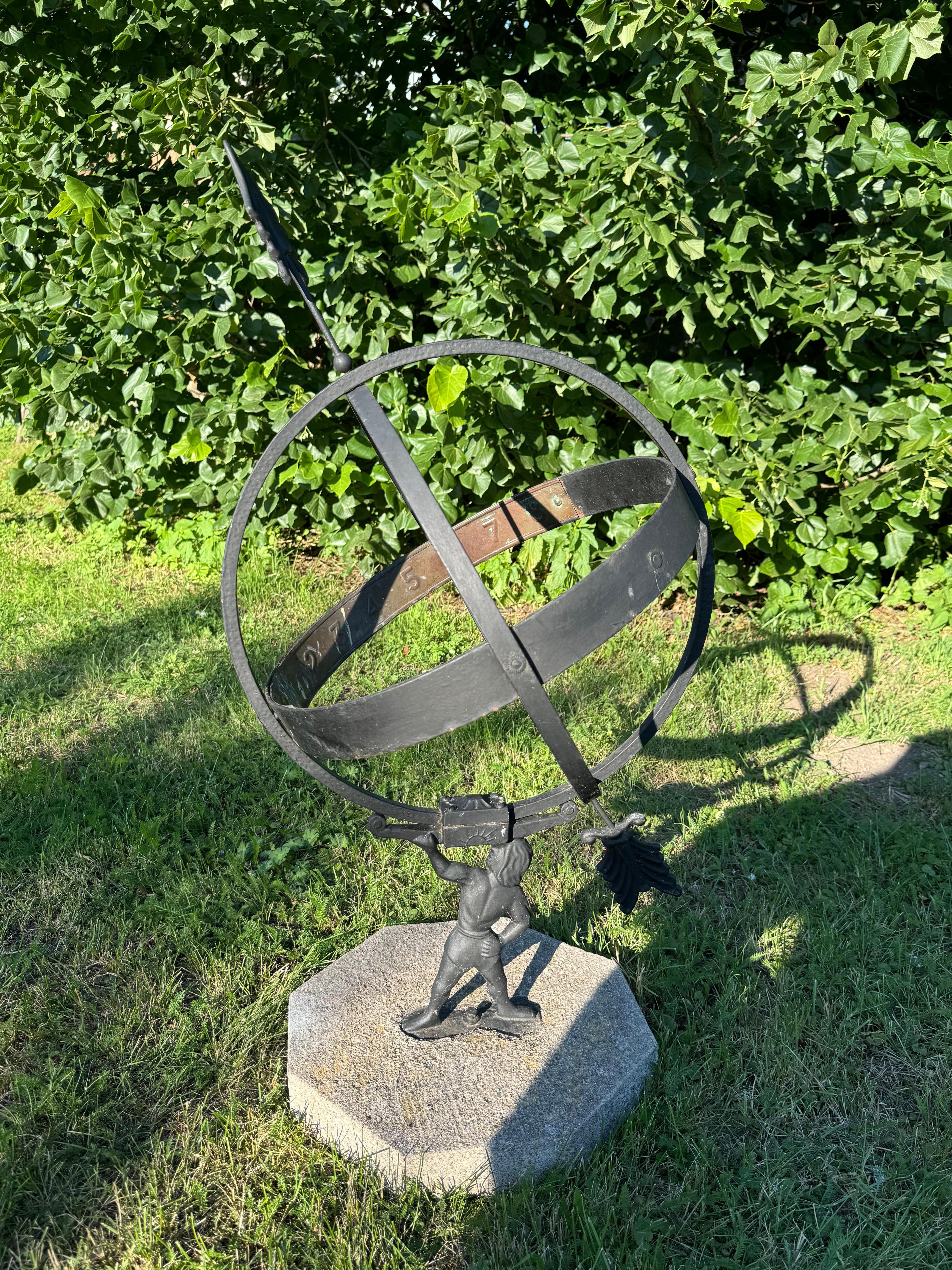 Atlante Svedese Astrologia Giardino Armillare in vendita 2
