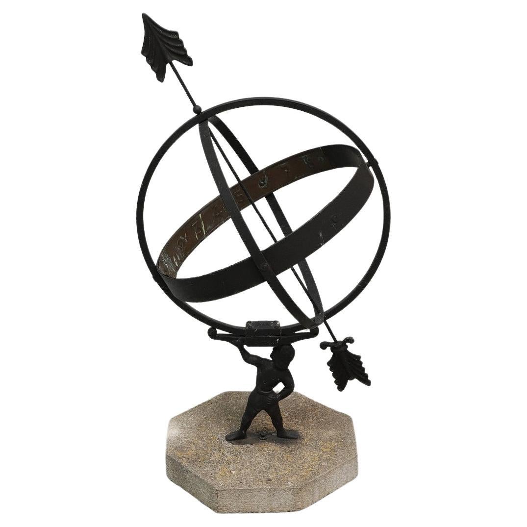 Atlas Sueco Astrología Jardín Armillary