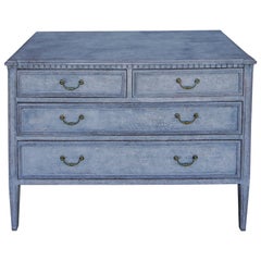 Antique Swedish Bachelor’s Chest with Two Top Drawers