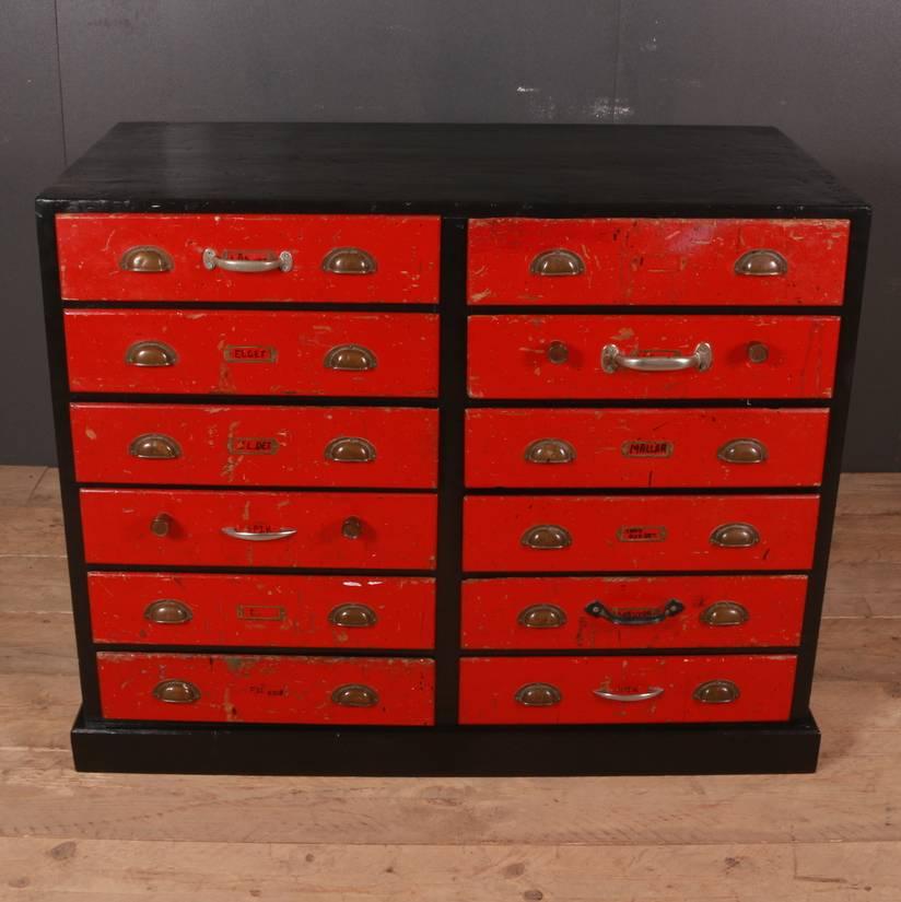 Swedish Bank of Drawers In Good Condition In Leamington Spa, Warwickshire