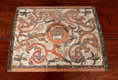 Swedish Baroque Carved and Painted Box