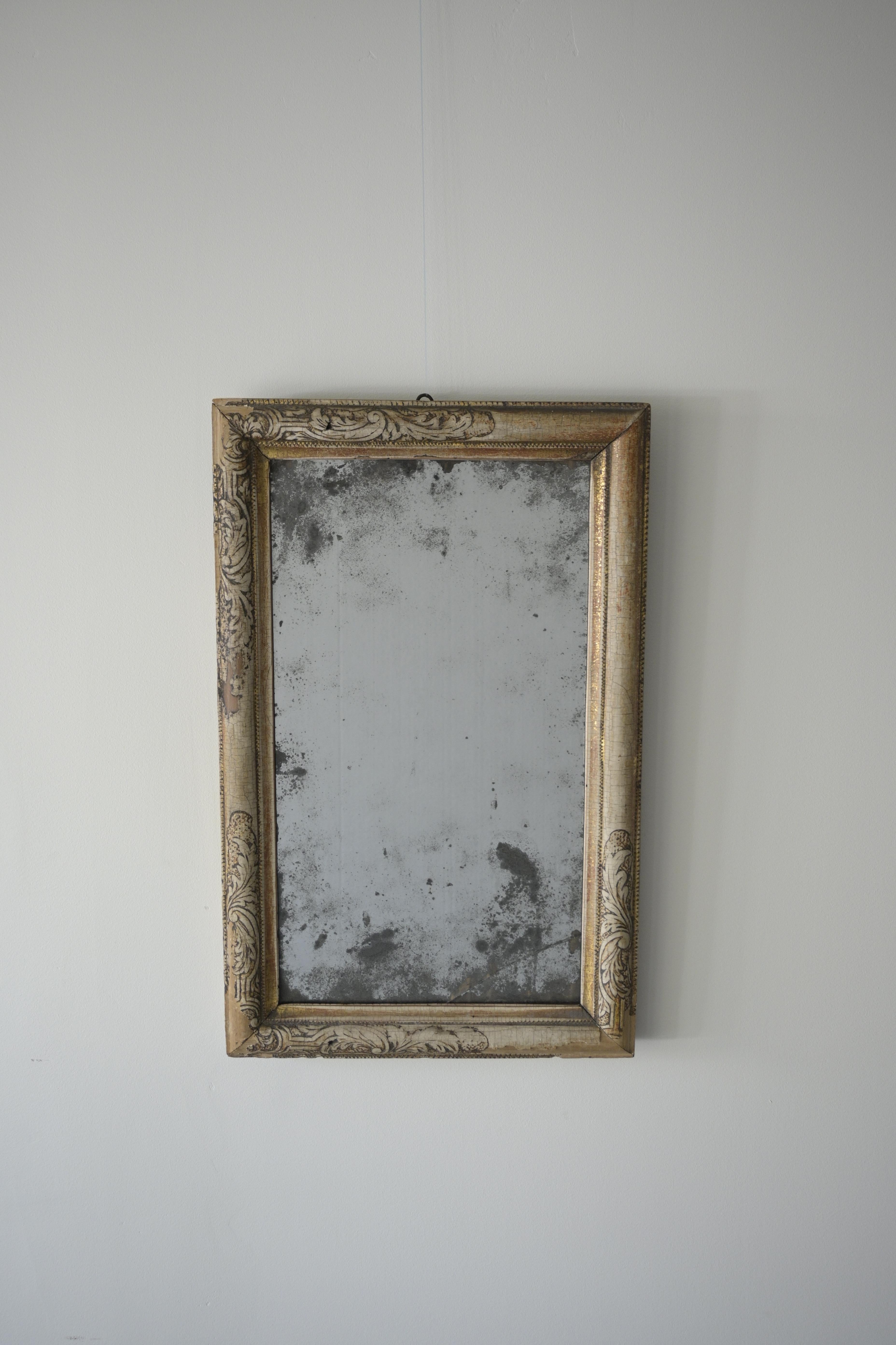 Swedish Baroque Mirror ca 1730 For Sale 5