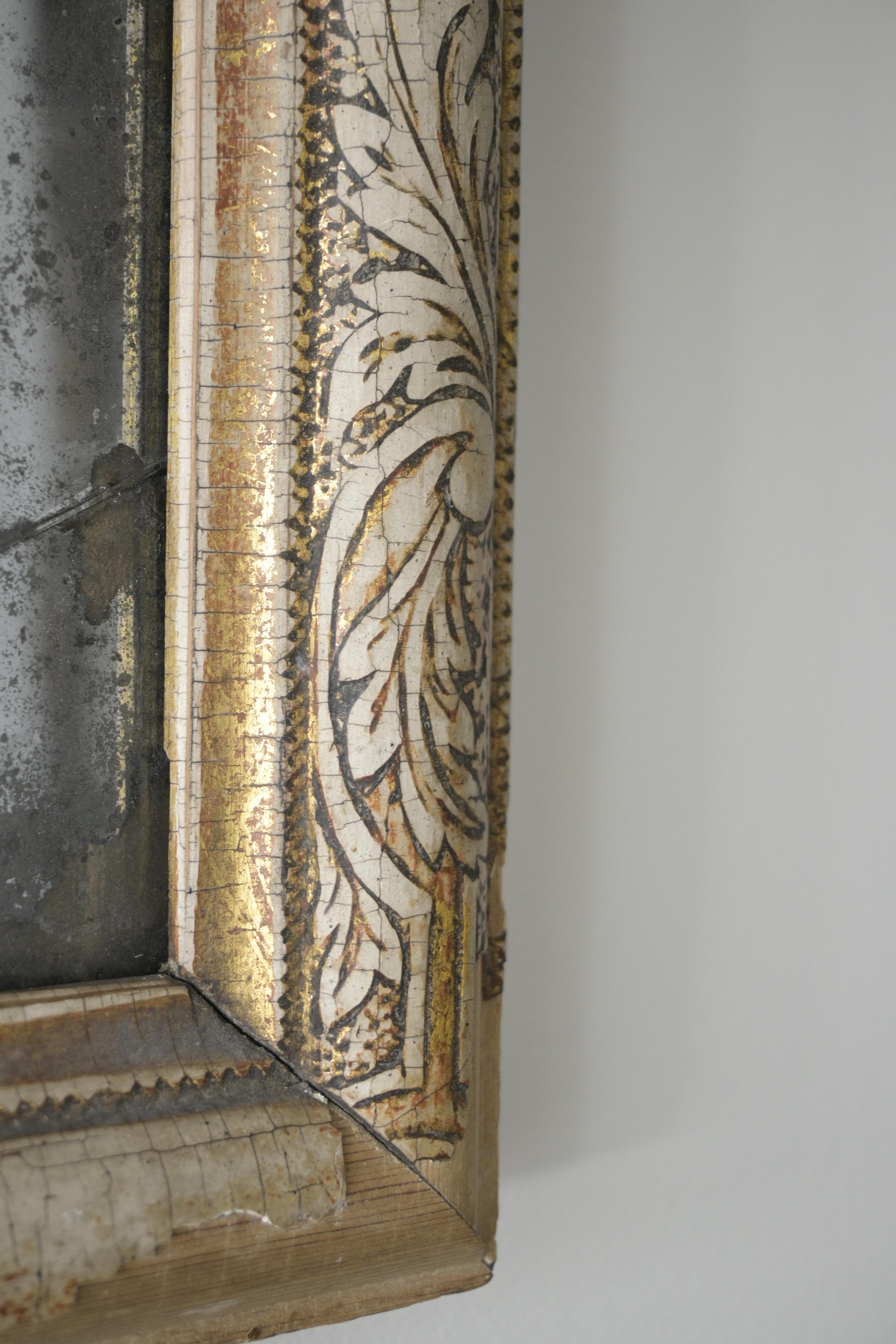 Swedish Baroque Mirror ca 1730 For Sale 2