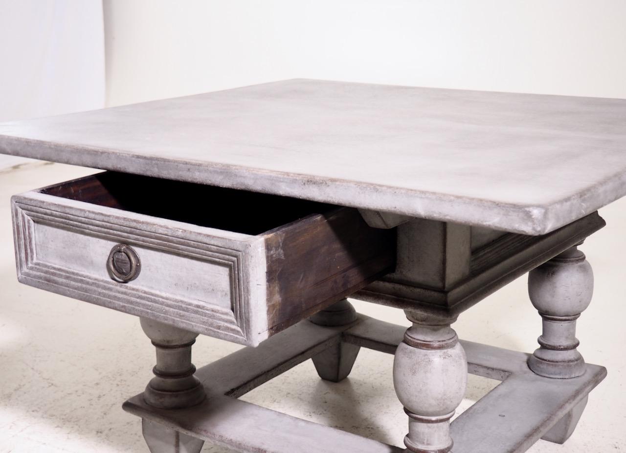 18th Century and Earlier Swedish Baroque Table, 18th C For Sale