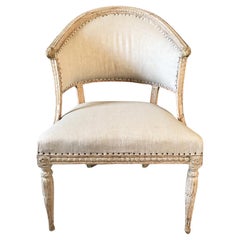 Used Swedish Barrel Back Chair 