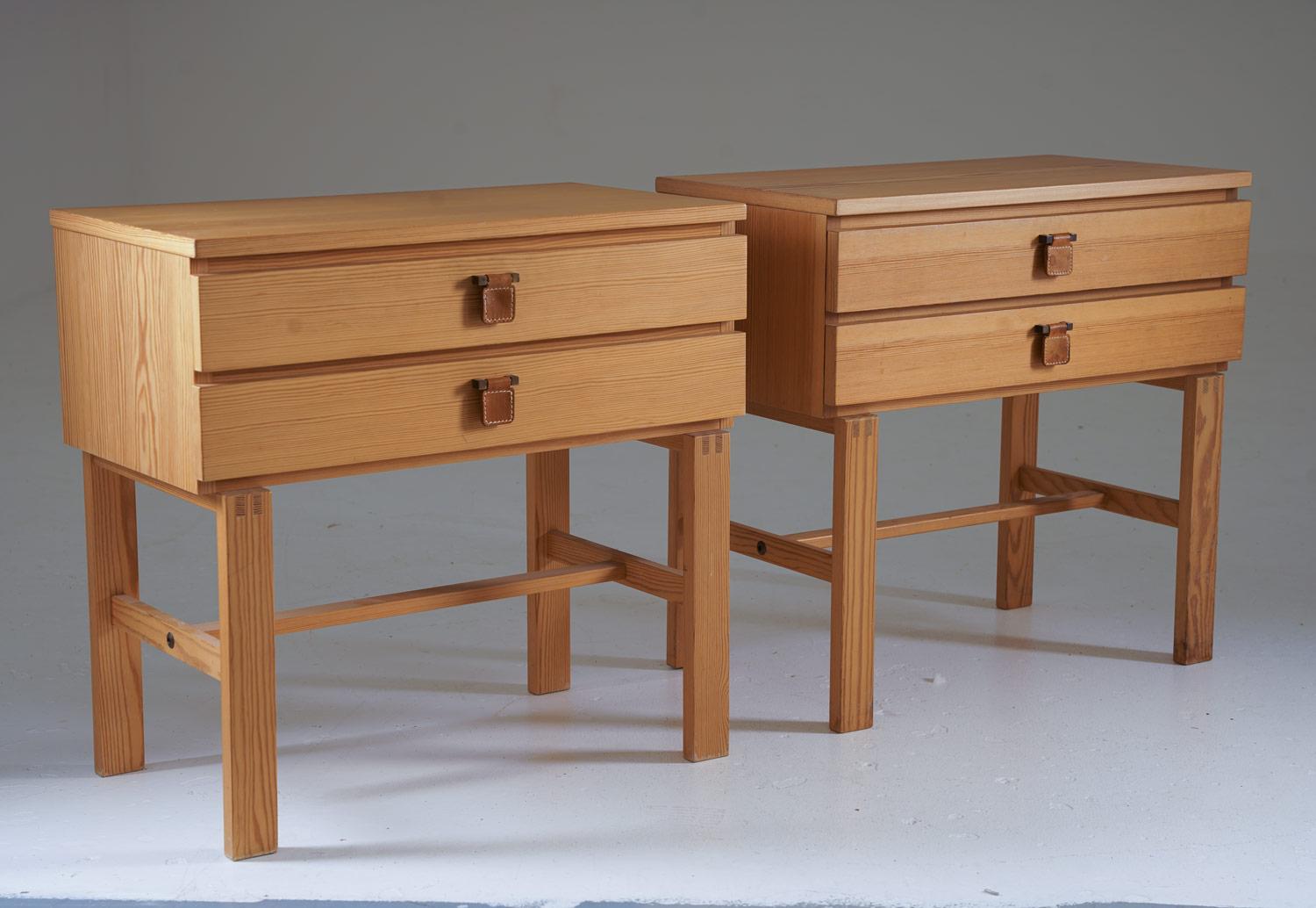 Mid-Century Modern Swedish Bedside Tables Model 