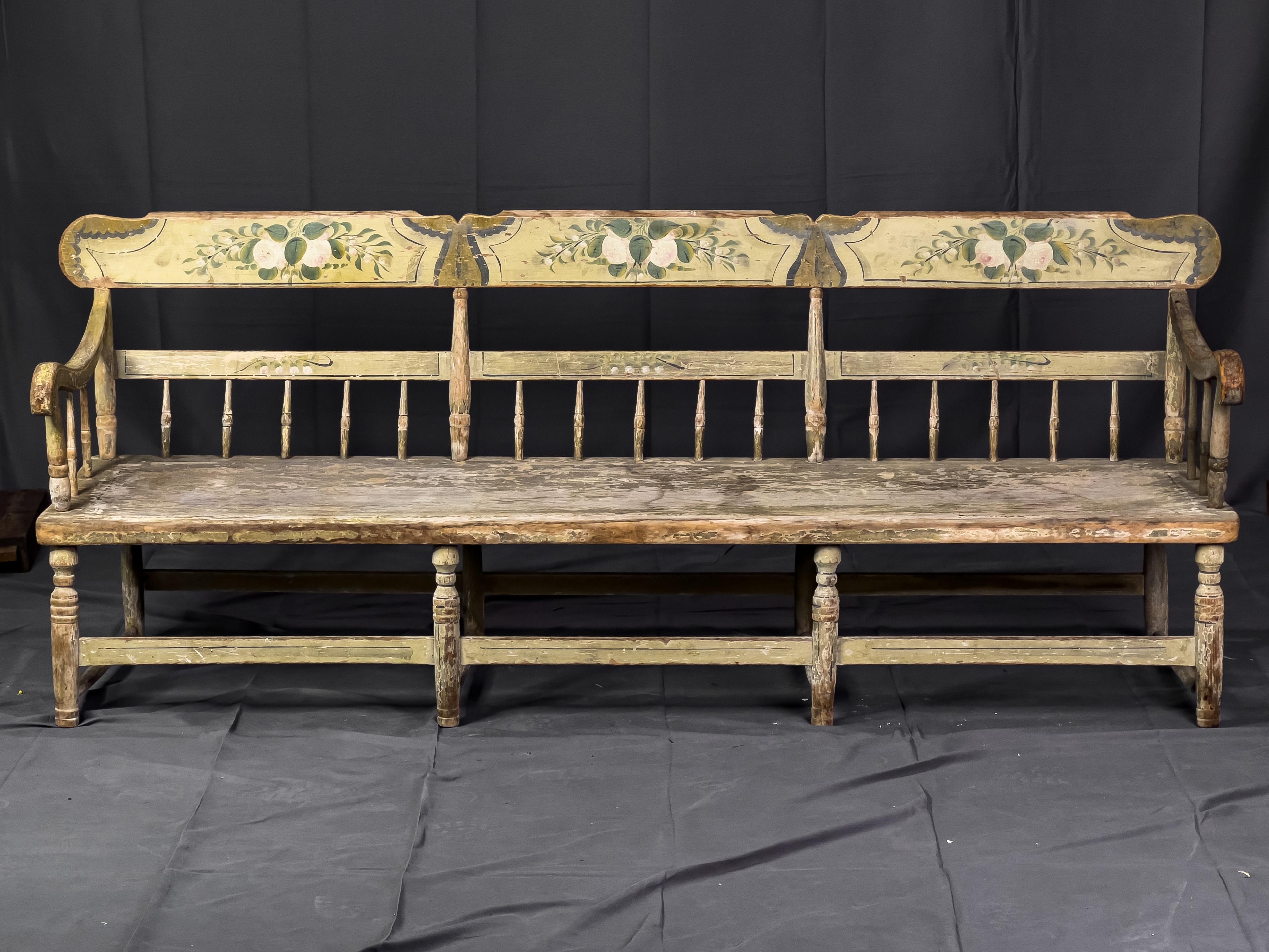 antique swedish bench